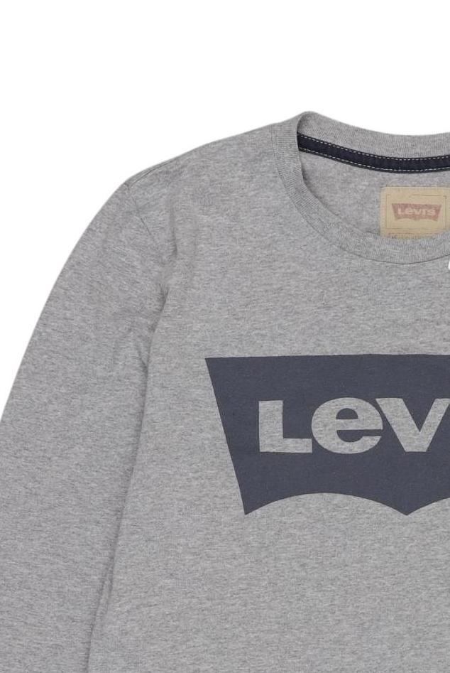 Thumbnail - Levis Jungen Langarmshirt, grau, Gr. 152