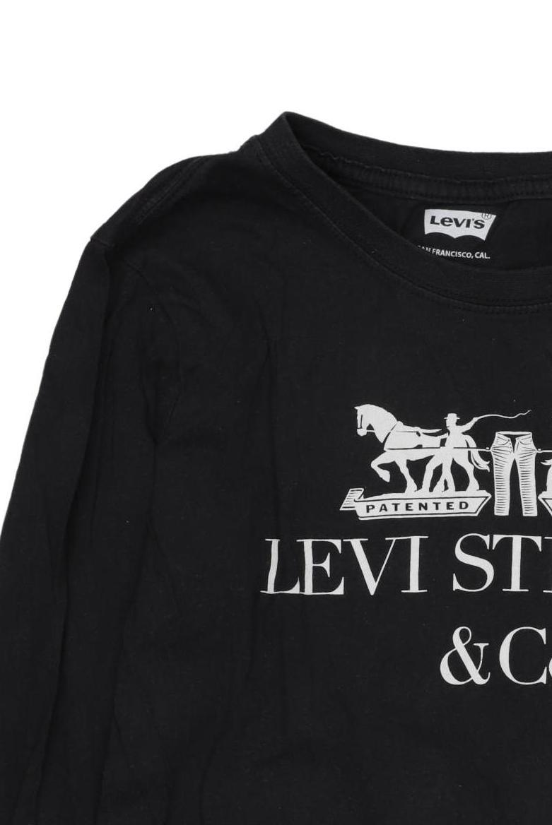 Thumbnail - Levis Jungen Langarmshirt, schwarz, Gr. 152