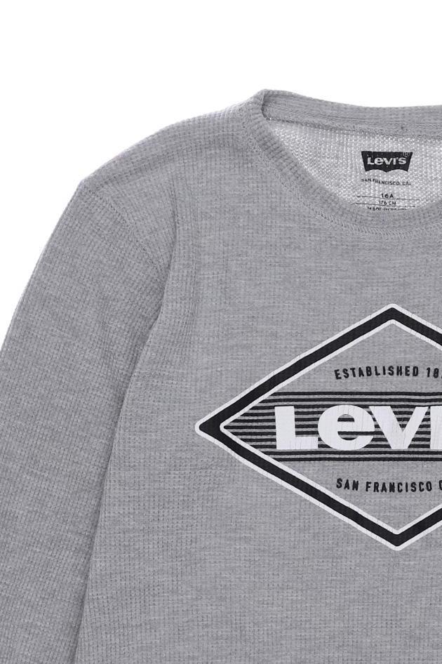 Thumbnail - Levis Jungen Langarmshirt, grau, Gr. 176