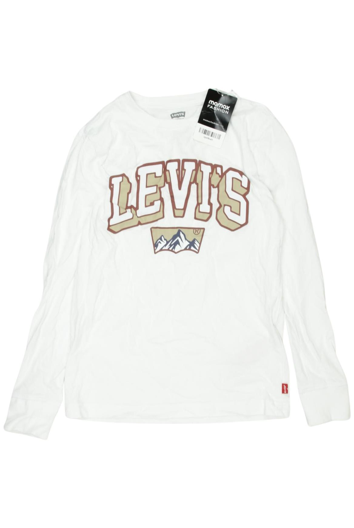 

Levis Herren Langarmshirt, weiß, Gr. 140