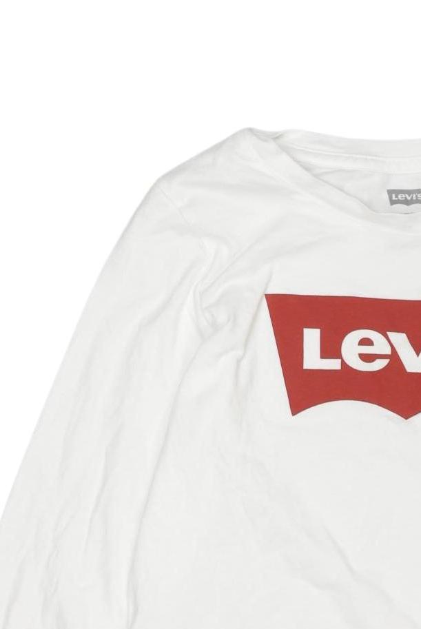 Thumbnail - Levis Jungen Langarmshirt, weiß, Gr. 158