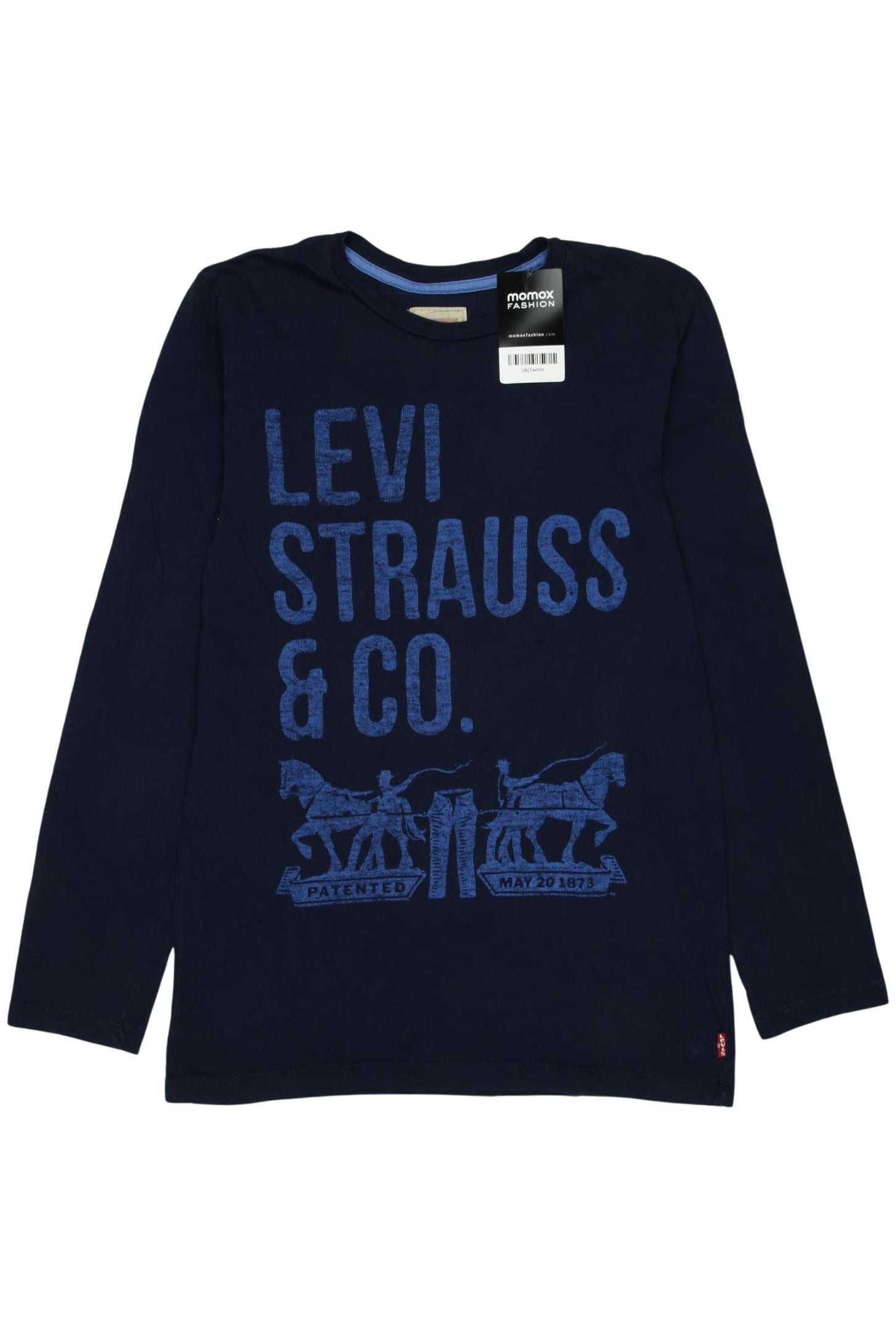 

Levis Herren Langarmshirt, marineblau, Gr. 14