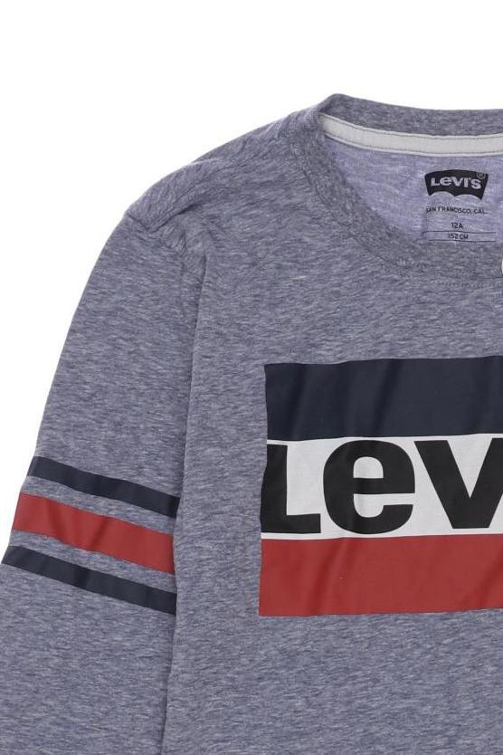 Thumbnail - Levis Jungen Langarmshirt, blau, Gr. 152