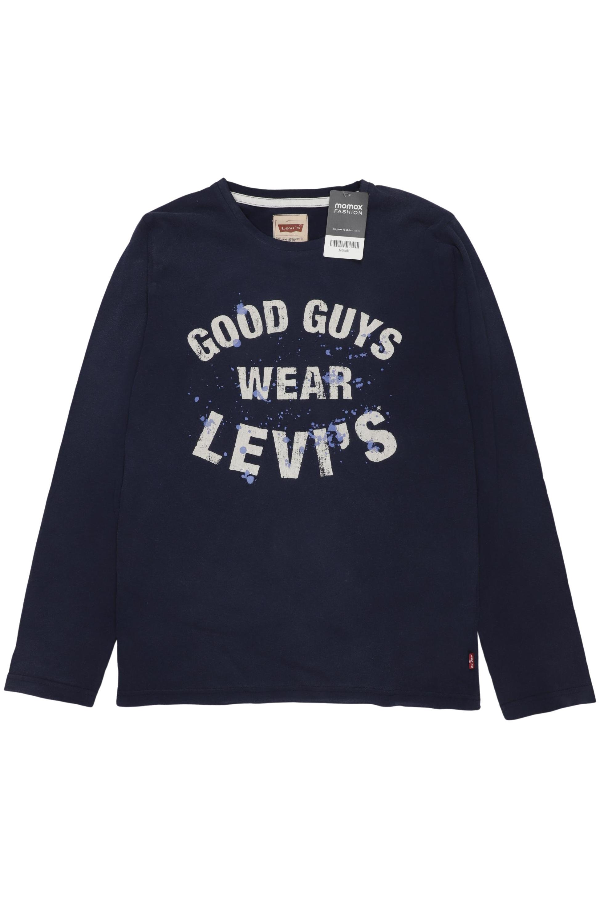 

Levis Herren Langarmshirt, marineblau, Gr. 16
