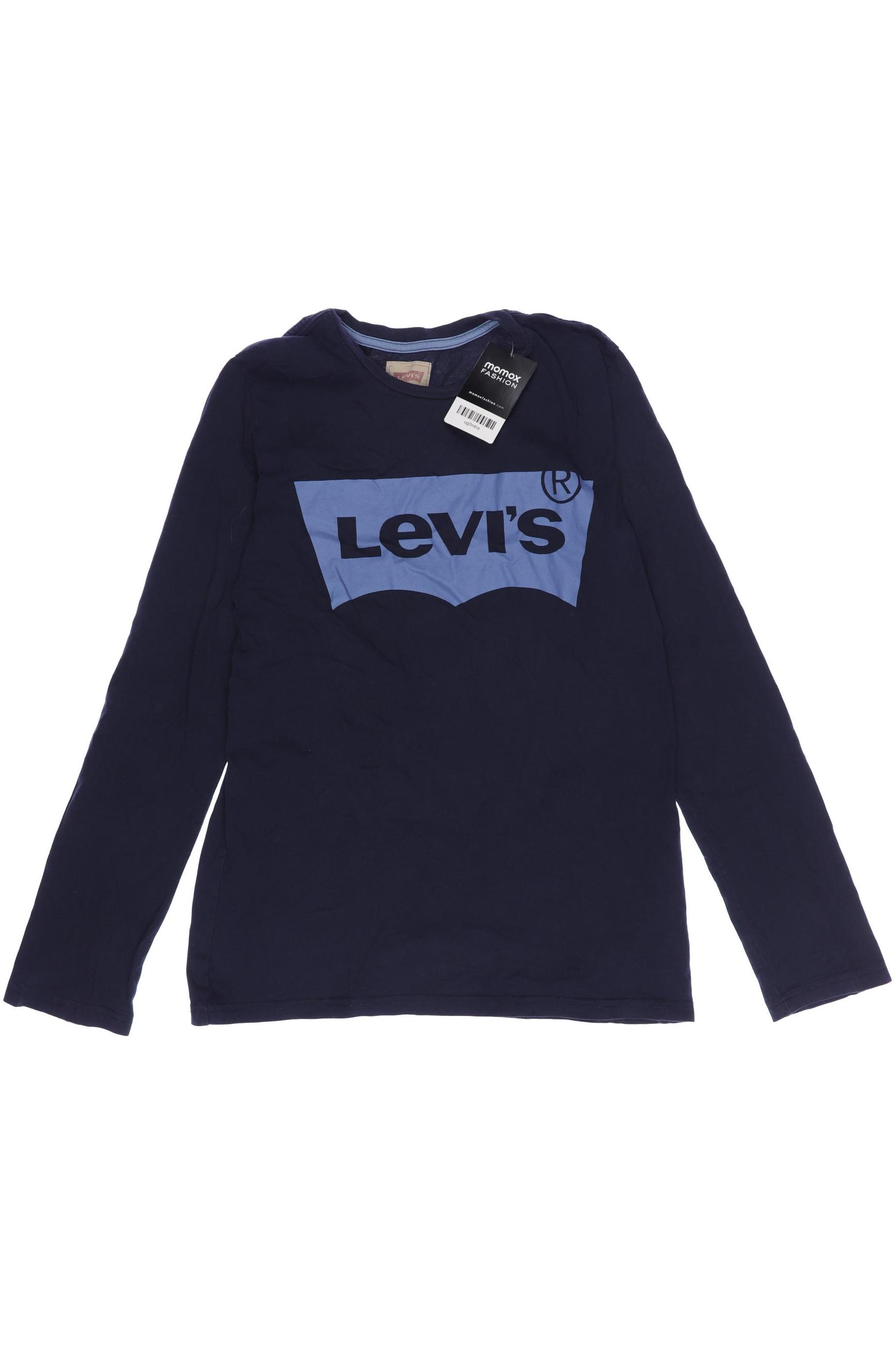 

Levis Herren Langarmshirt, marineblau, Gr. uni