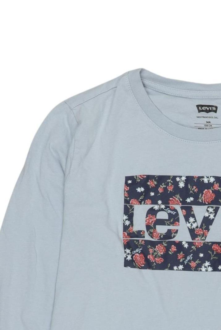 Thumbnail - Levis Mädchen Langarmshirt, blau, Gr. 158