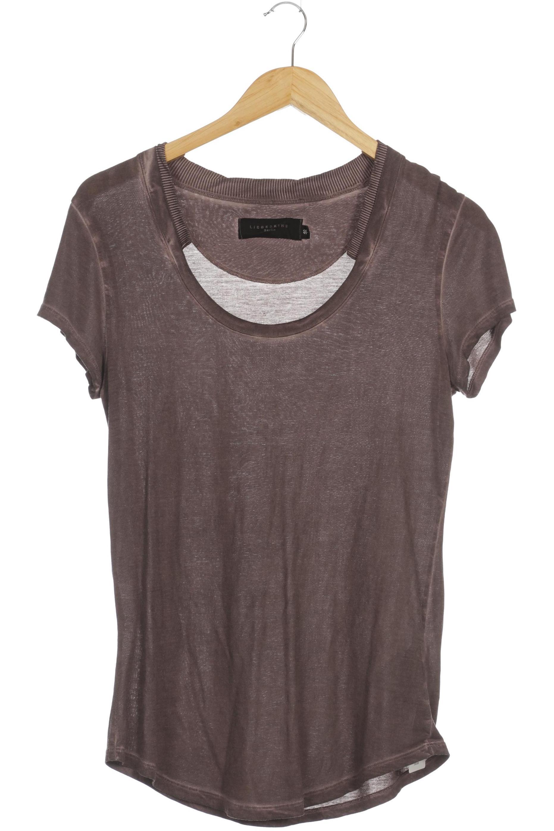 

Liebeskind Berlin Damen T-Shirt, braun, Gr.