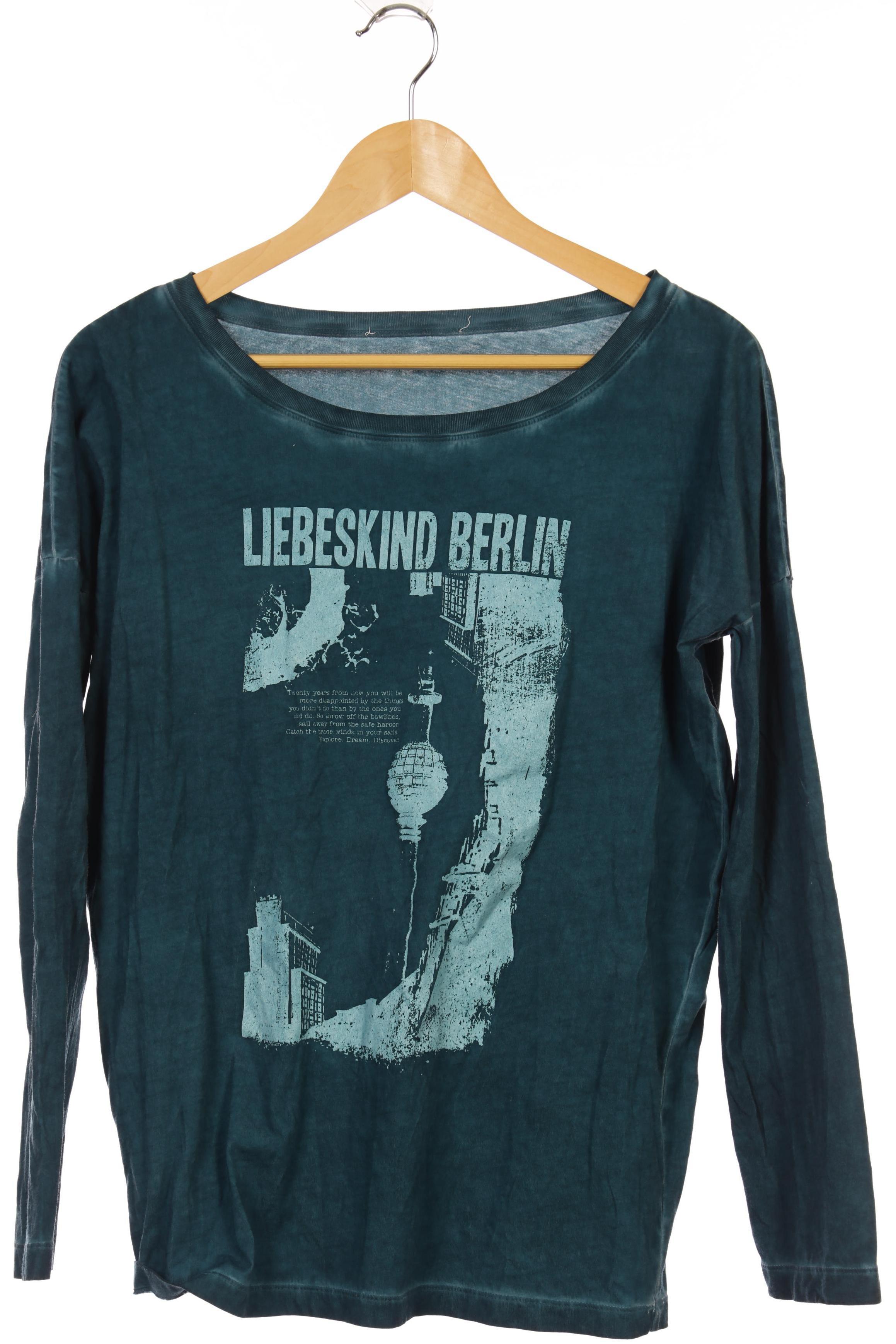 

Liebeskind Berlin Damen Langarmshirt, blau, Gr.