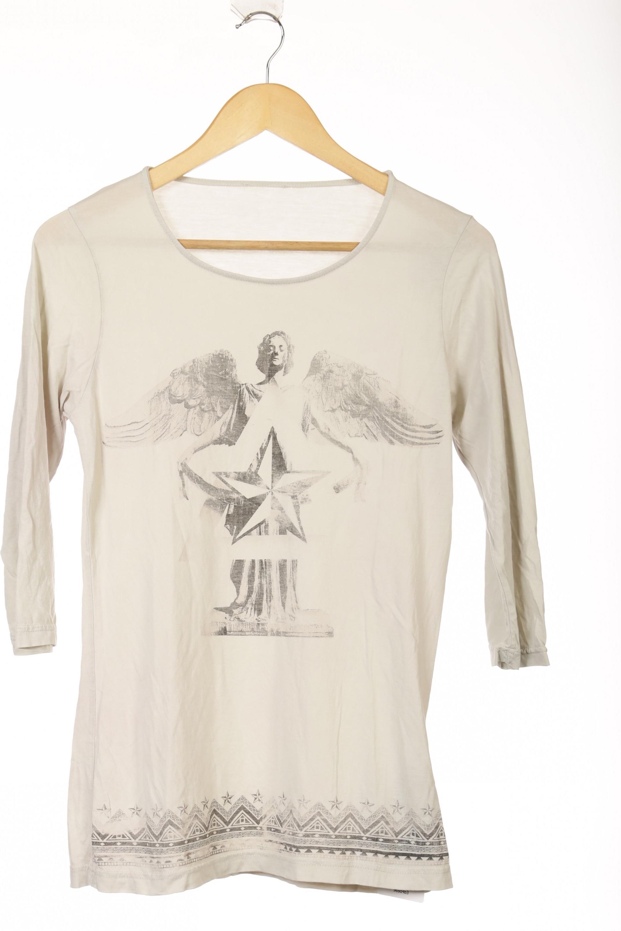 

Liebeskind Berlin Damen Langarmshirt, beige, Gr.