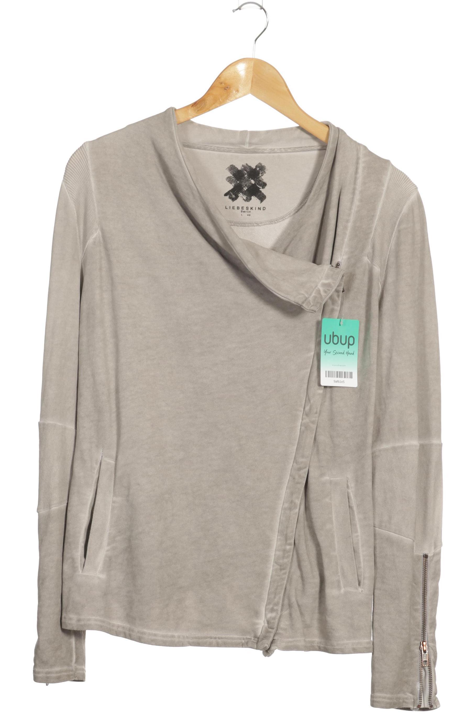 

Liebeskind Berlin Damen Strickjacke, grau, Gr. 40