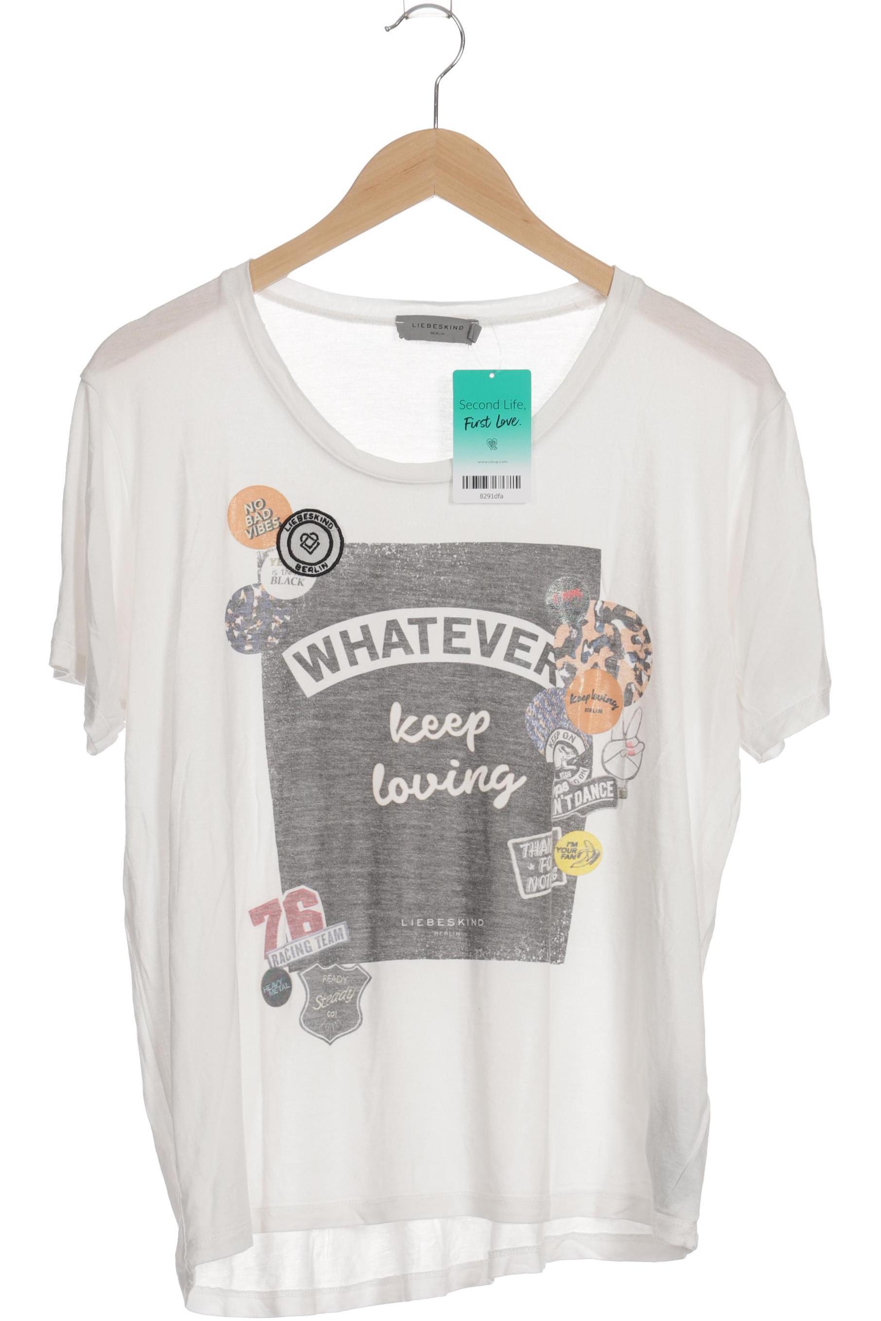 

Liebeskind Berlin Damen T-Shirt, weiß, Gr.