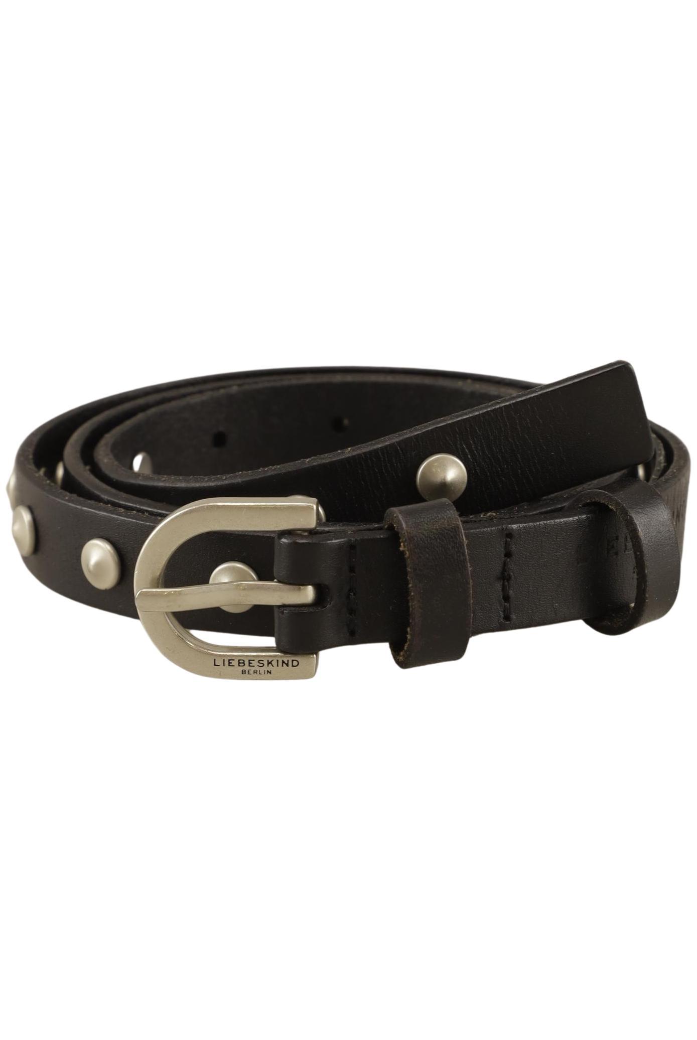 

Liebeskind Berlin Damen Gürtel, schwarz, Gr. 75