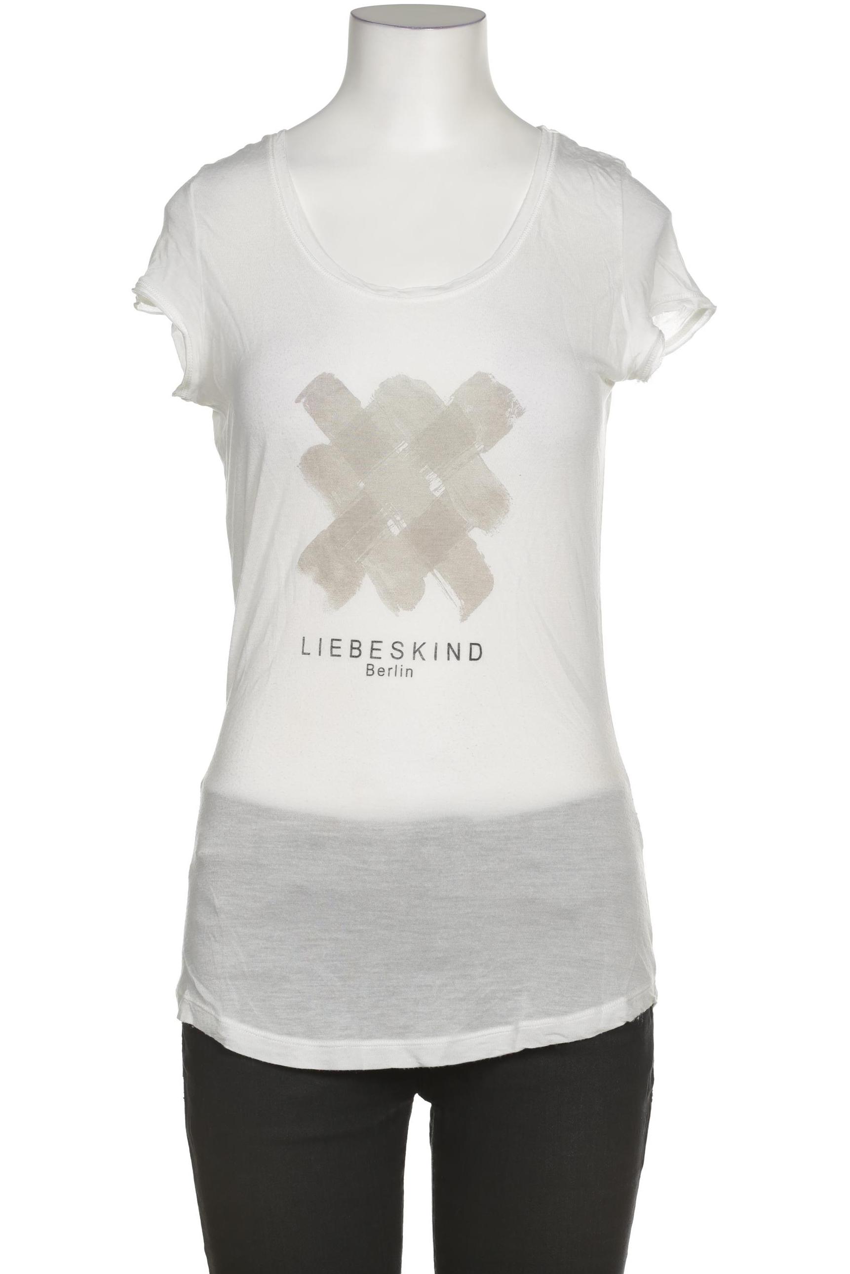 

Liebeskind Berlin Damen T-Shirt, weiß, Gr.