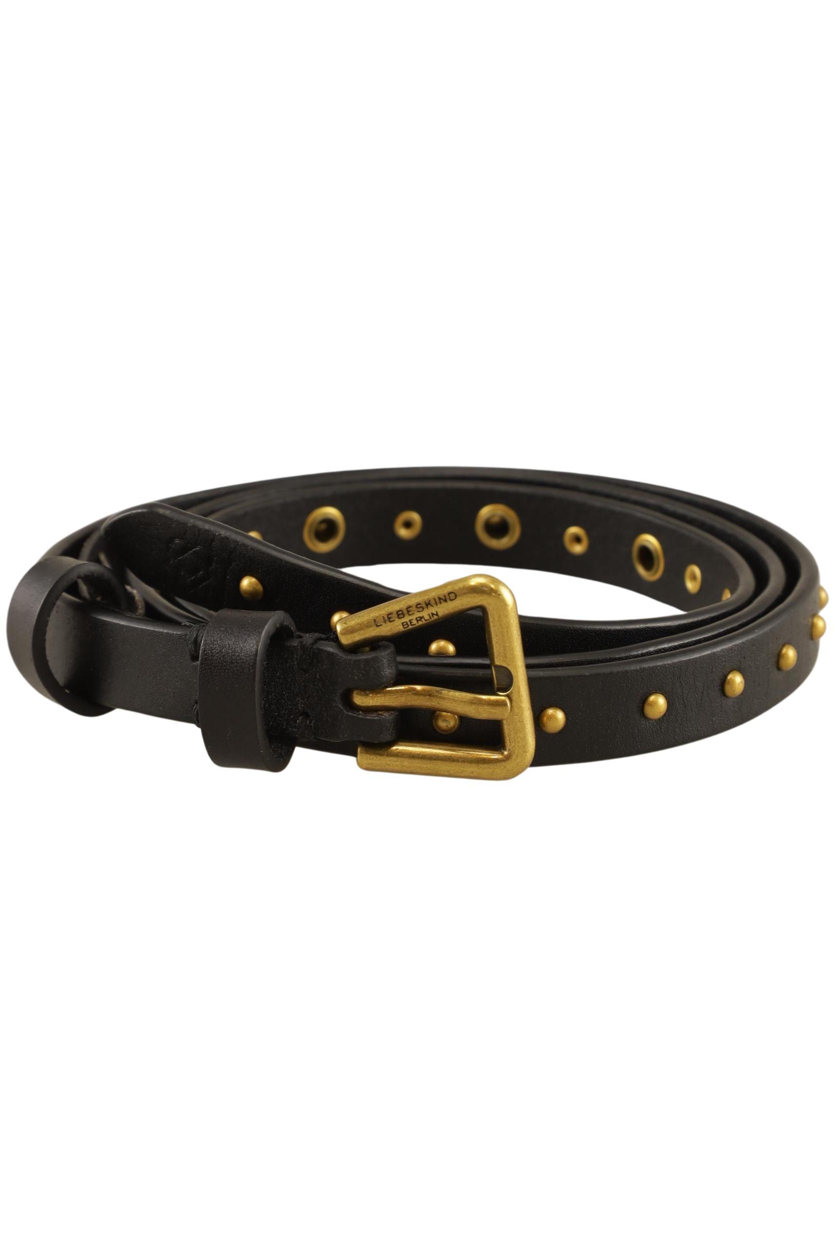 

Liebeskind Berlin Damen Gürtel, schwarz, Gr. 80