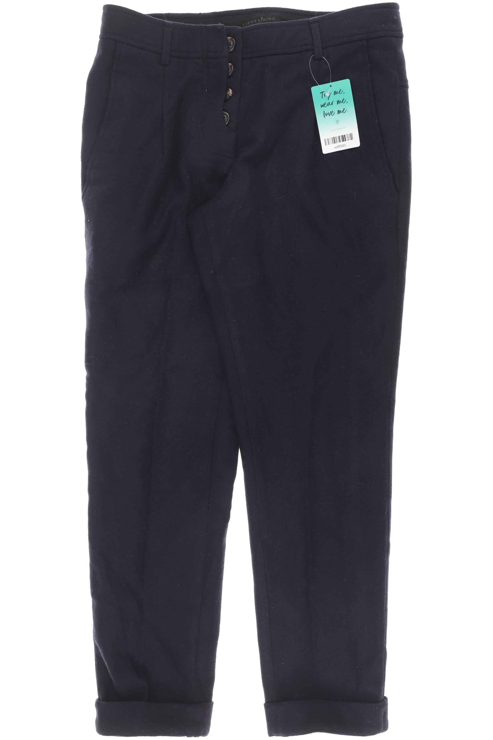 

Liebeskind Berlin Damen Stoffhose, blau, Gr. 38