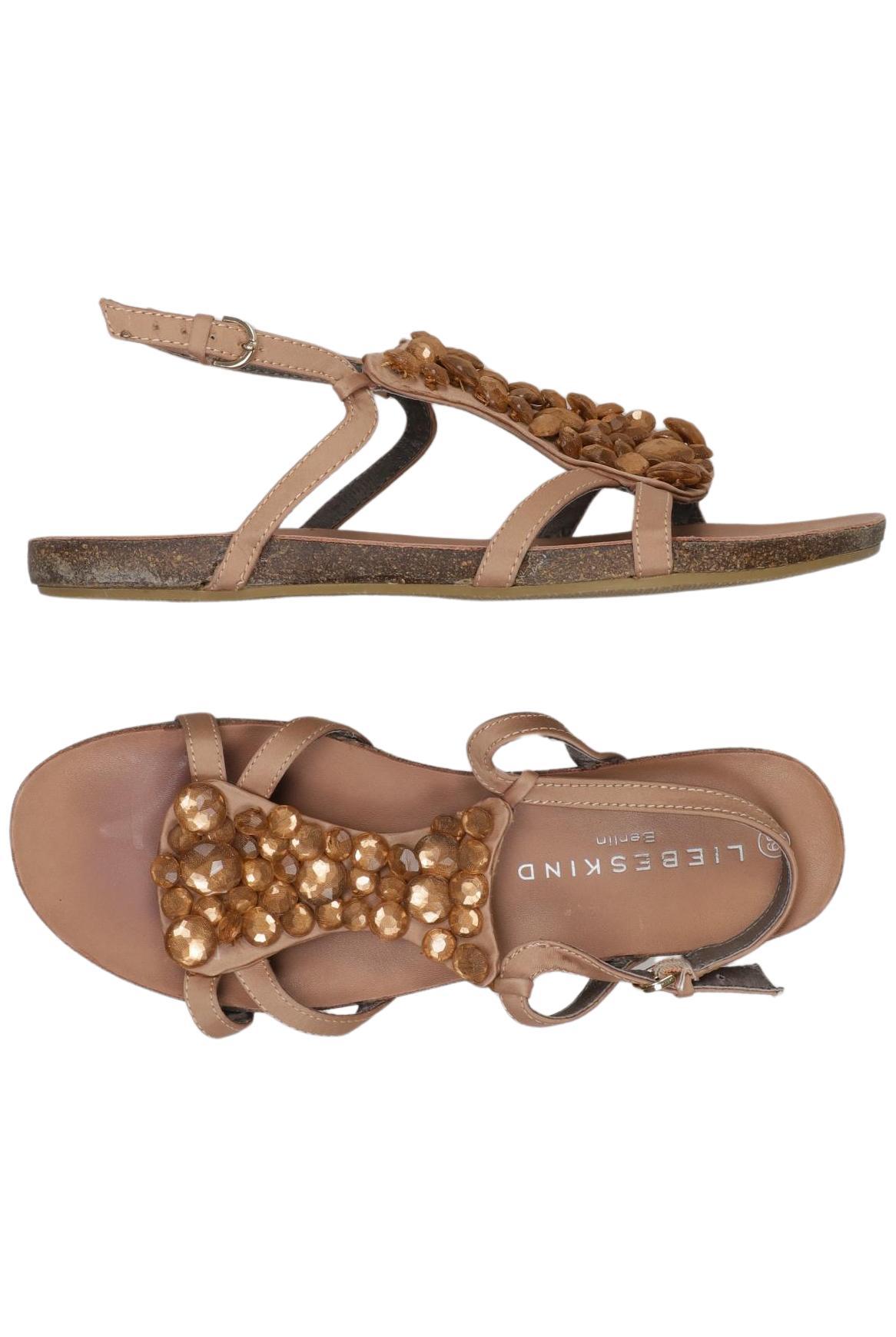 

Liebeskind Berlin Damen Sandale, braun, Gr. 39