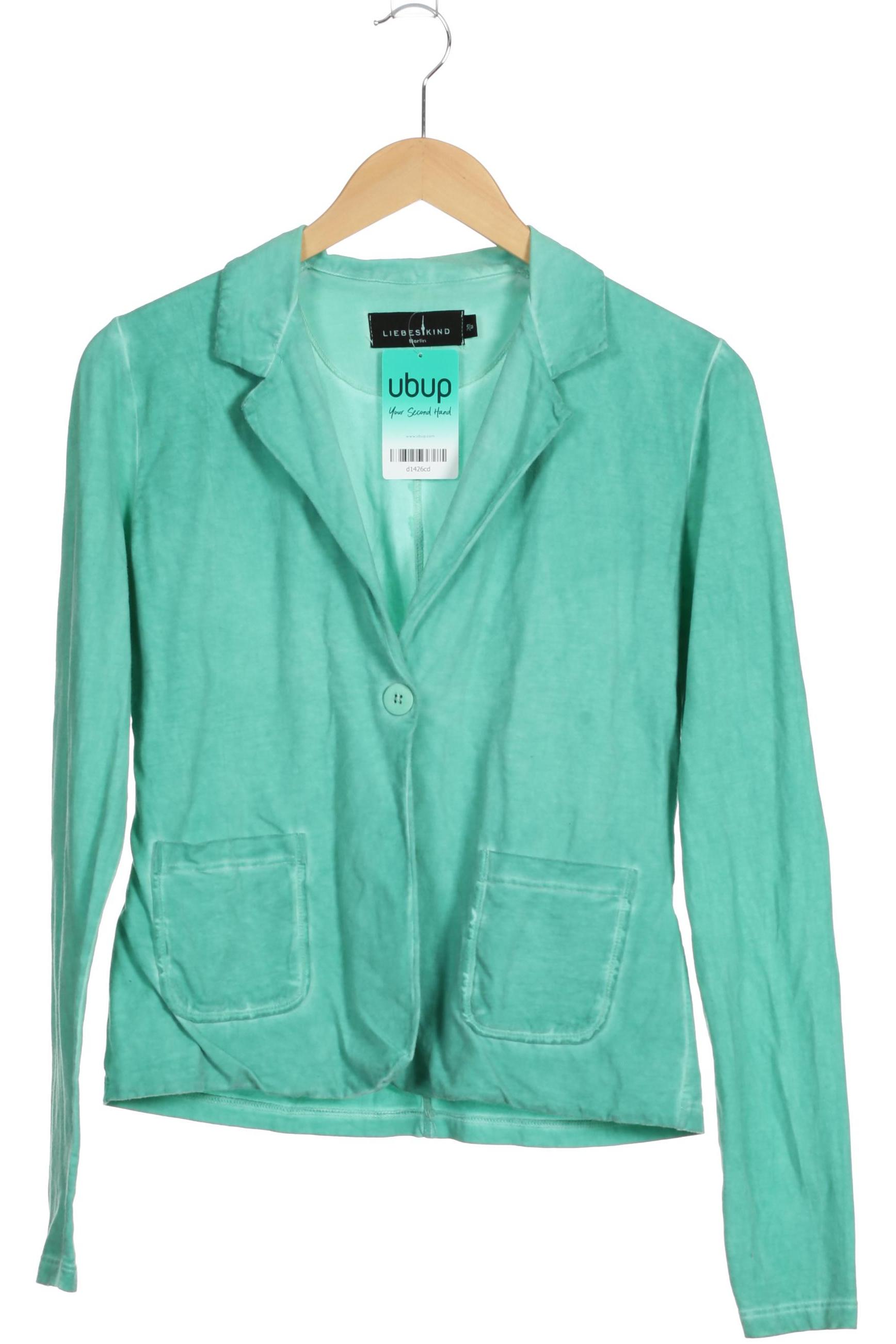 

Liebeskind Berlin Damen Strickjacke, türkis, Gr. 38