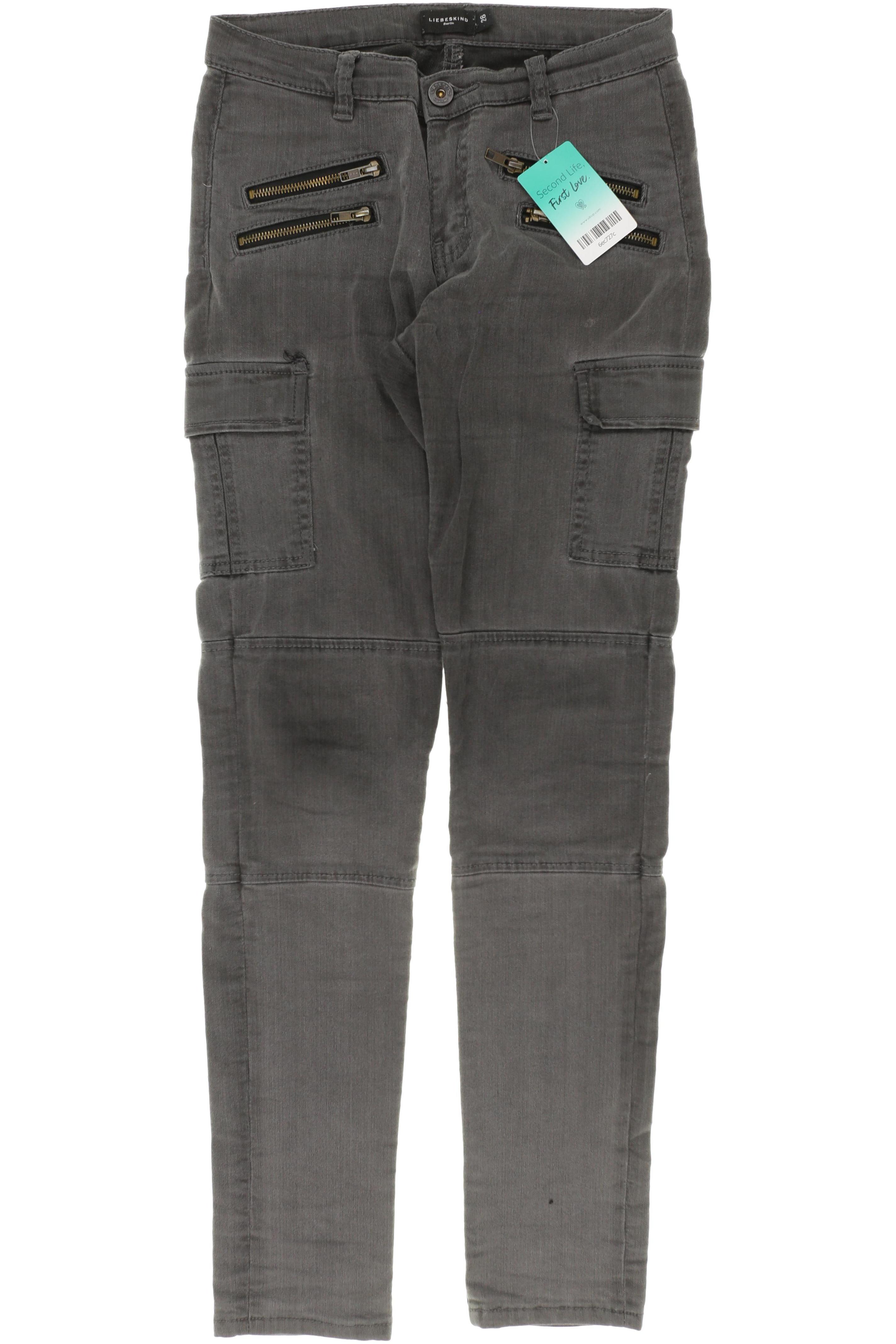 

Liebeskind Berlin Damen Jeans, grau, Gr. 28