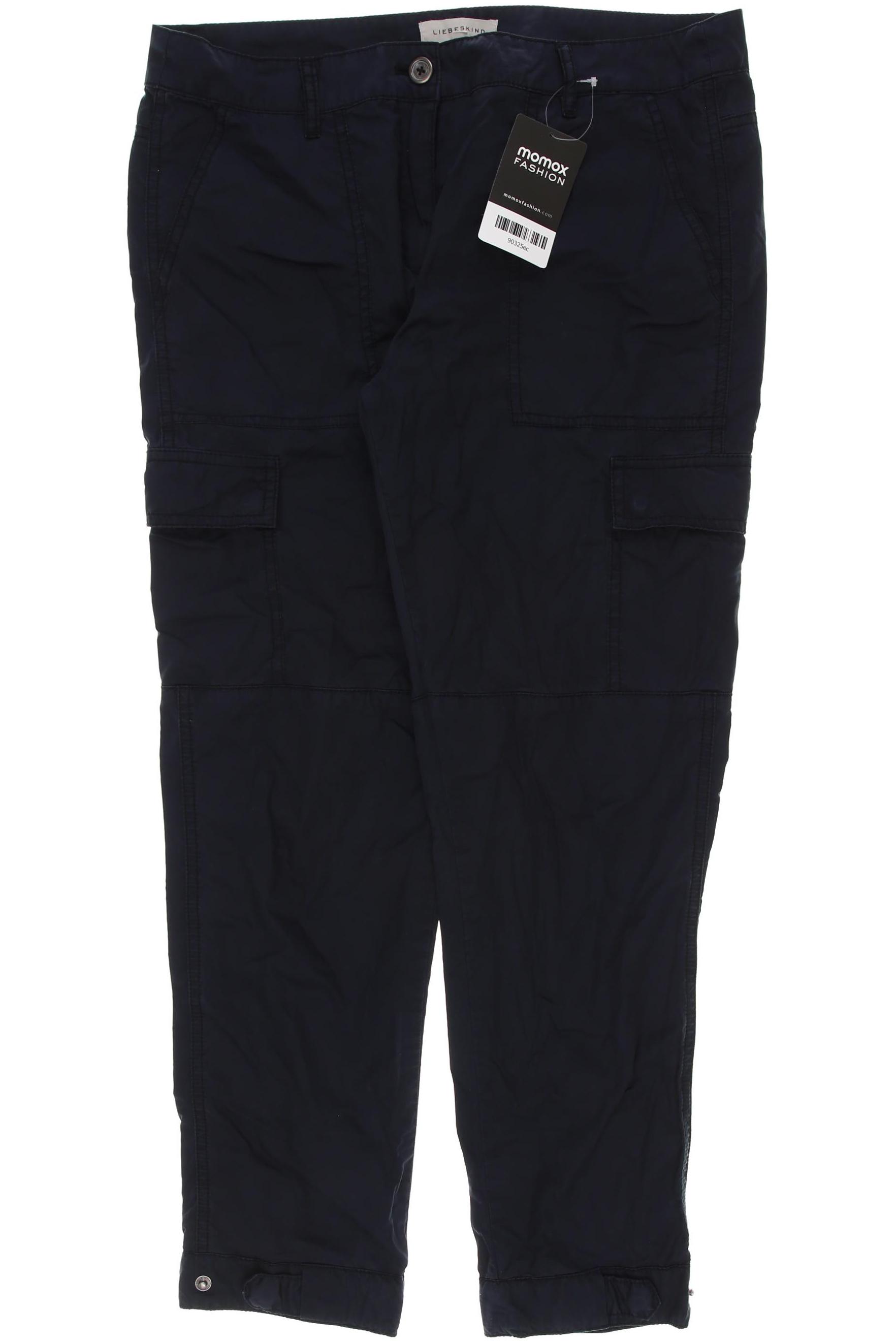 

Liebeskind Berlin Damen Stoffhose, blau, Gr. 36