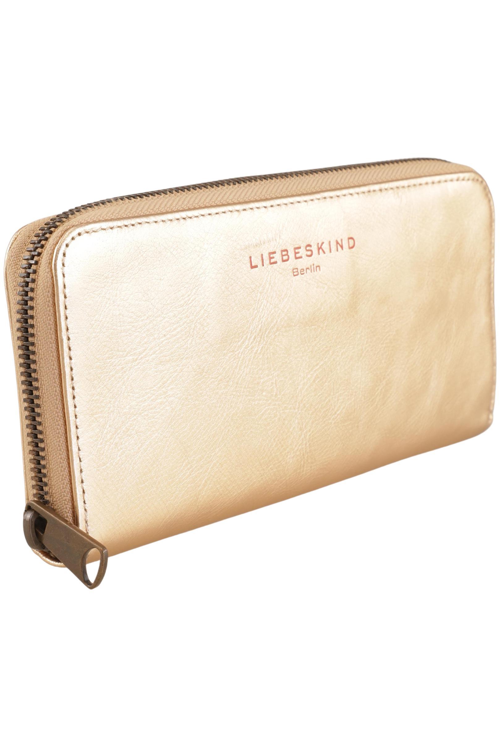 

Liebeskind Berlin Damen Portemonnaie, gold, Gr.