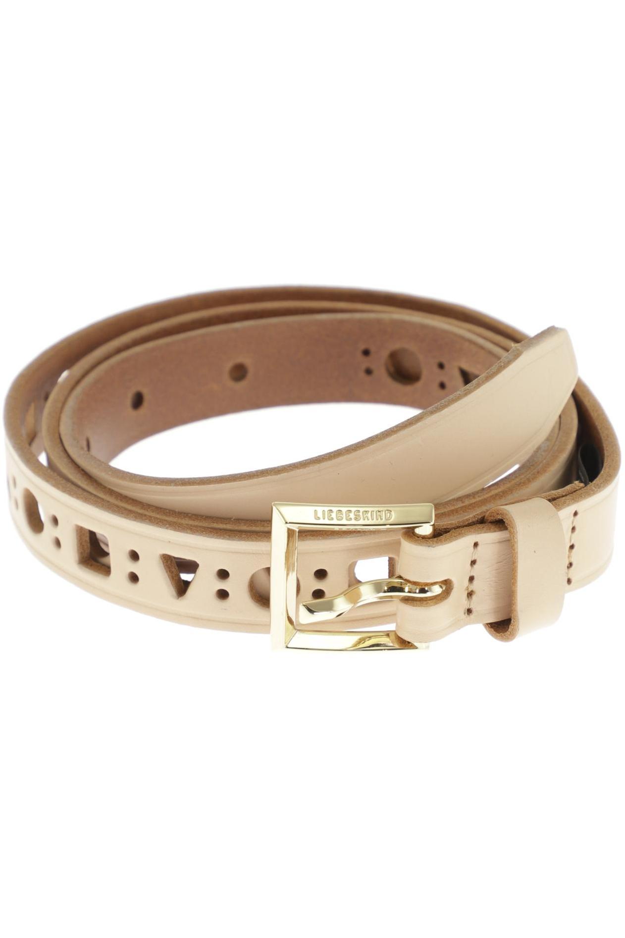 

Liebeskind Berlin Damen Gürtel, beige, Gr. 90