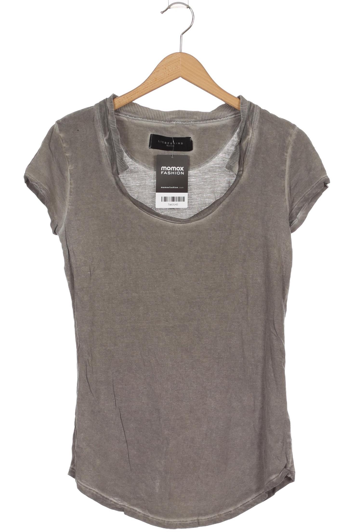 

Liebeskind Berlin Damen T-Shirt, grau, Gr. 38