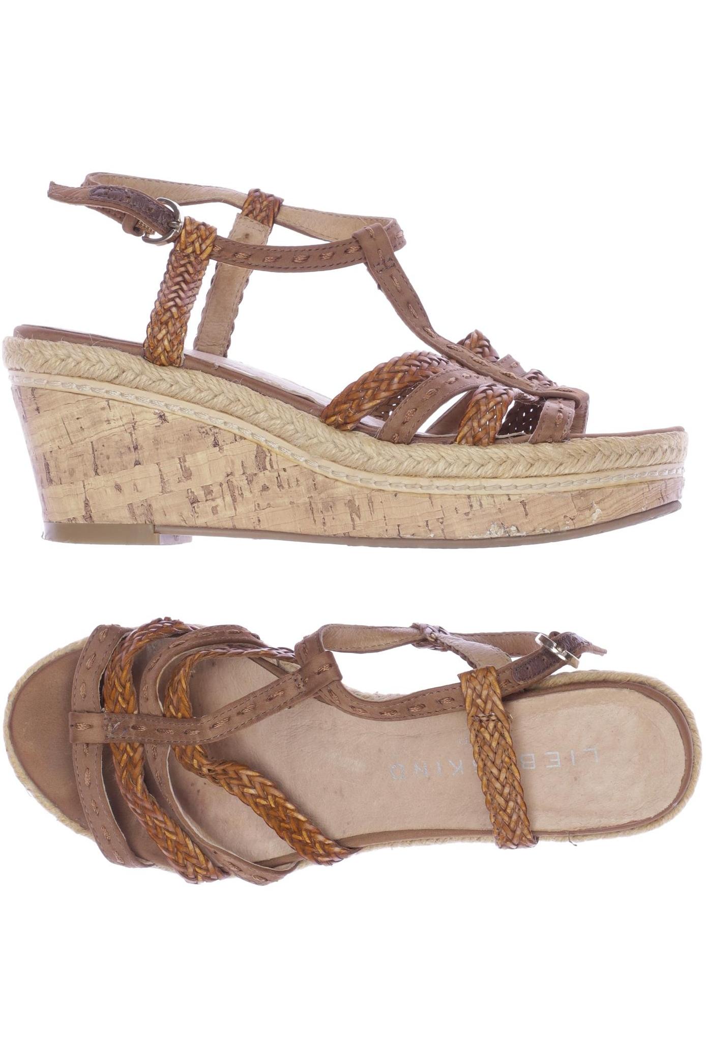 

Liebeskind Berlin Damen Sandale, braun, Gr. 36