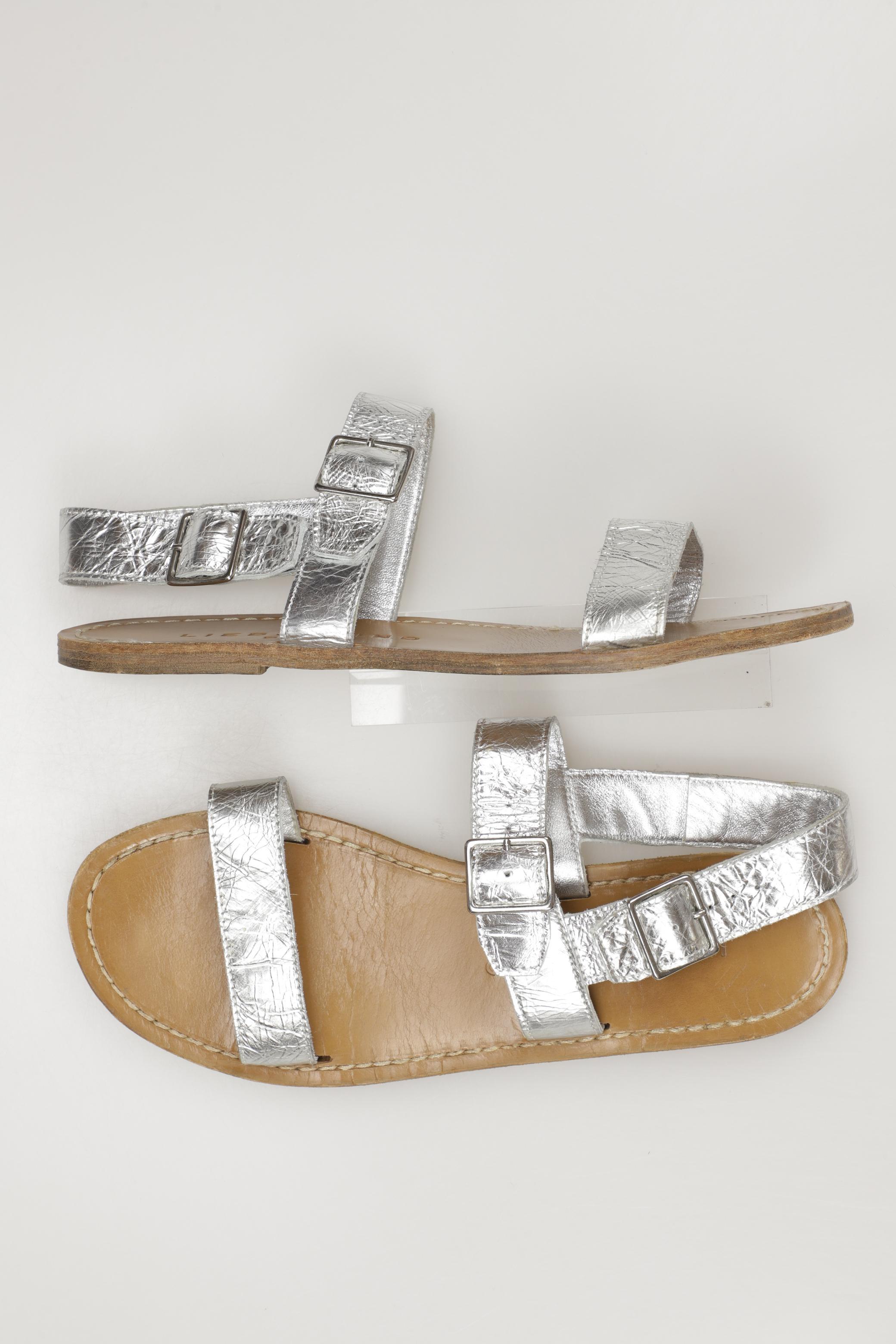 

Liebeskind Berlin Damen Sandale, silber, Gr. 41