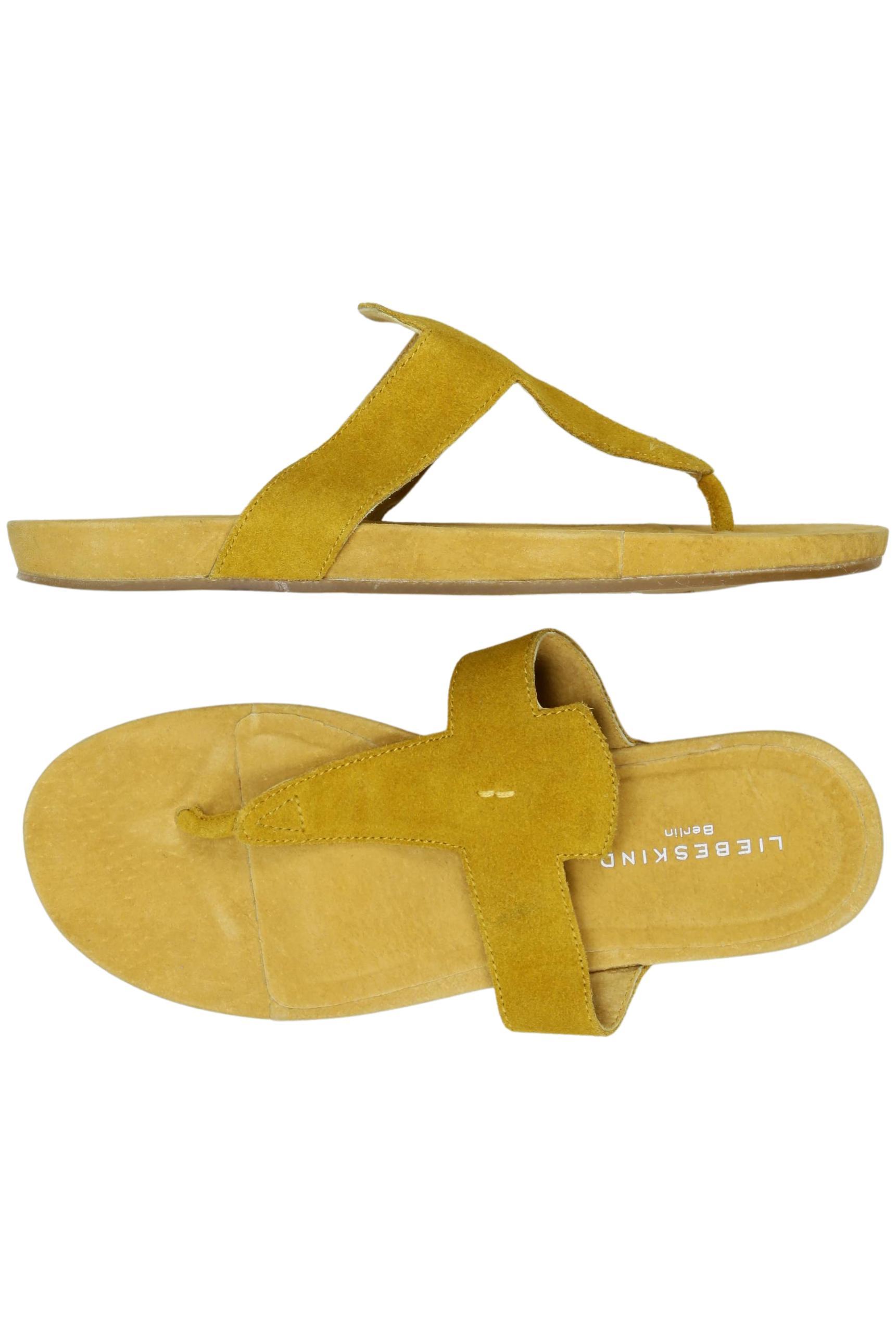 

Liebeskind Berlin Damen Sandale, gelb, Gr. 39