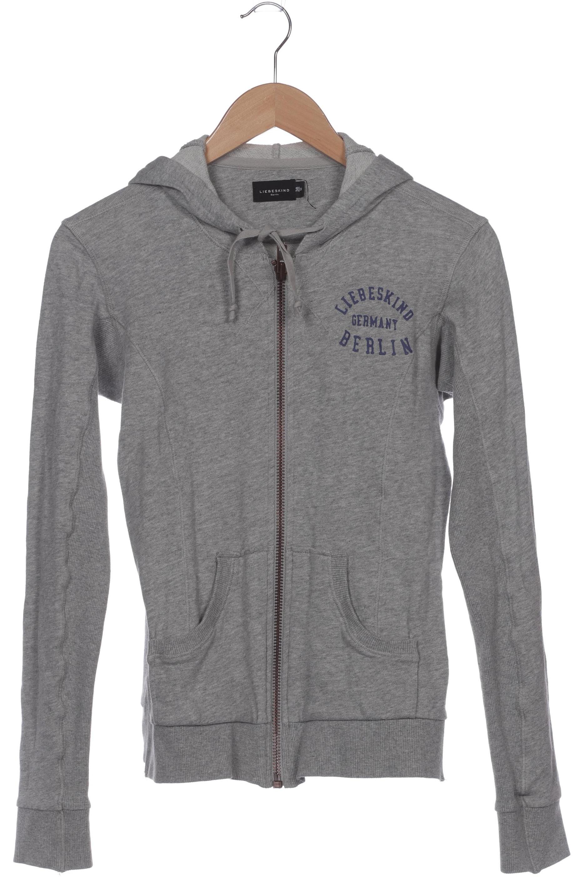 

Liebeskind Berlin Damen Kapuzenpullover, grau, Gr. 38