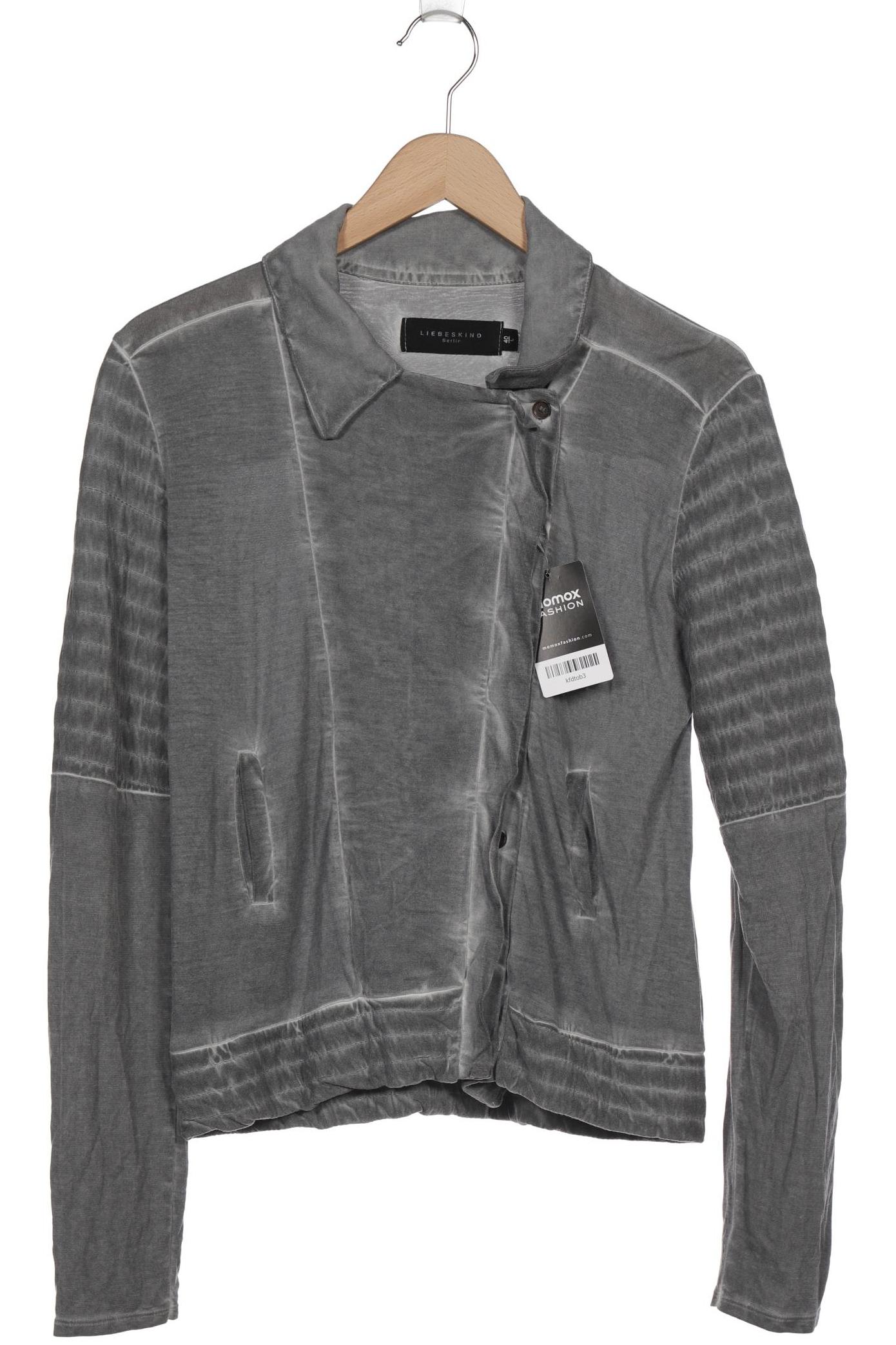 

Liebeskind Berlin Damen Strickjacke, grau, Gr. 40