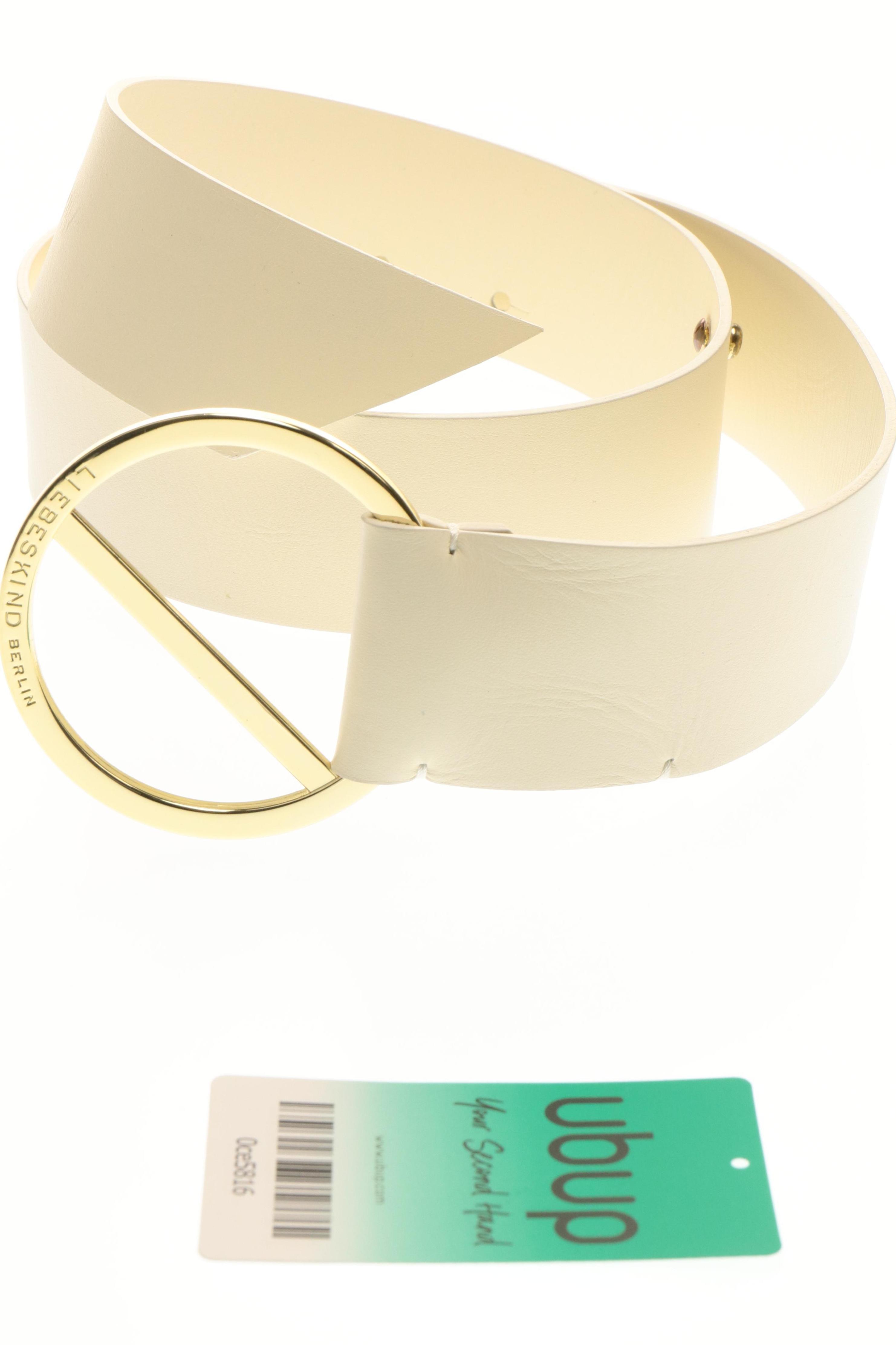 

Liebeskind Berlin Damen Gürtel, cremeweiß, Gr. 90