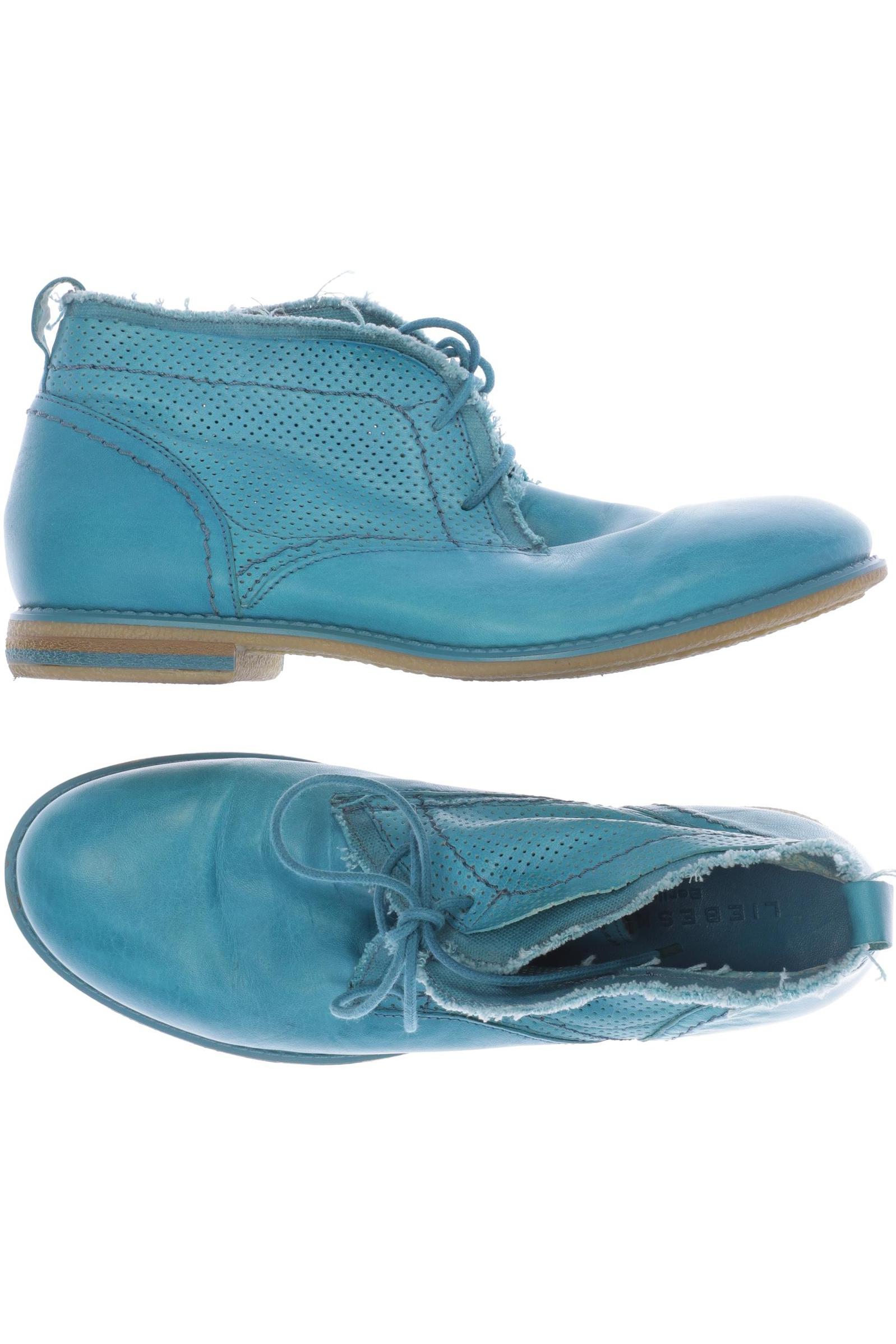 

Liebeskind Berlin Damen Stiefelette, türkis, Gr. 38
