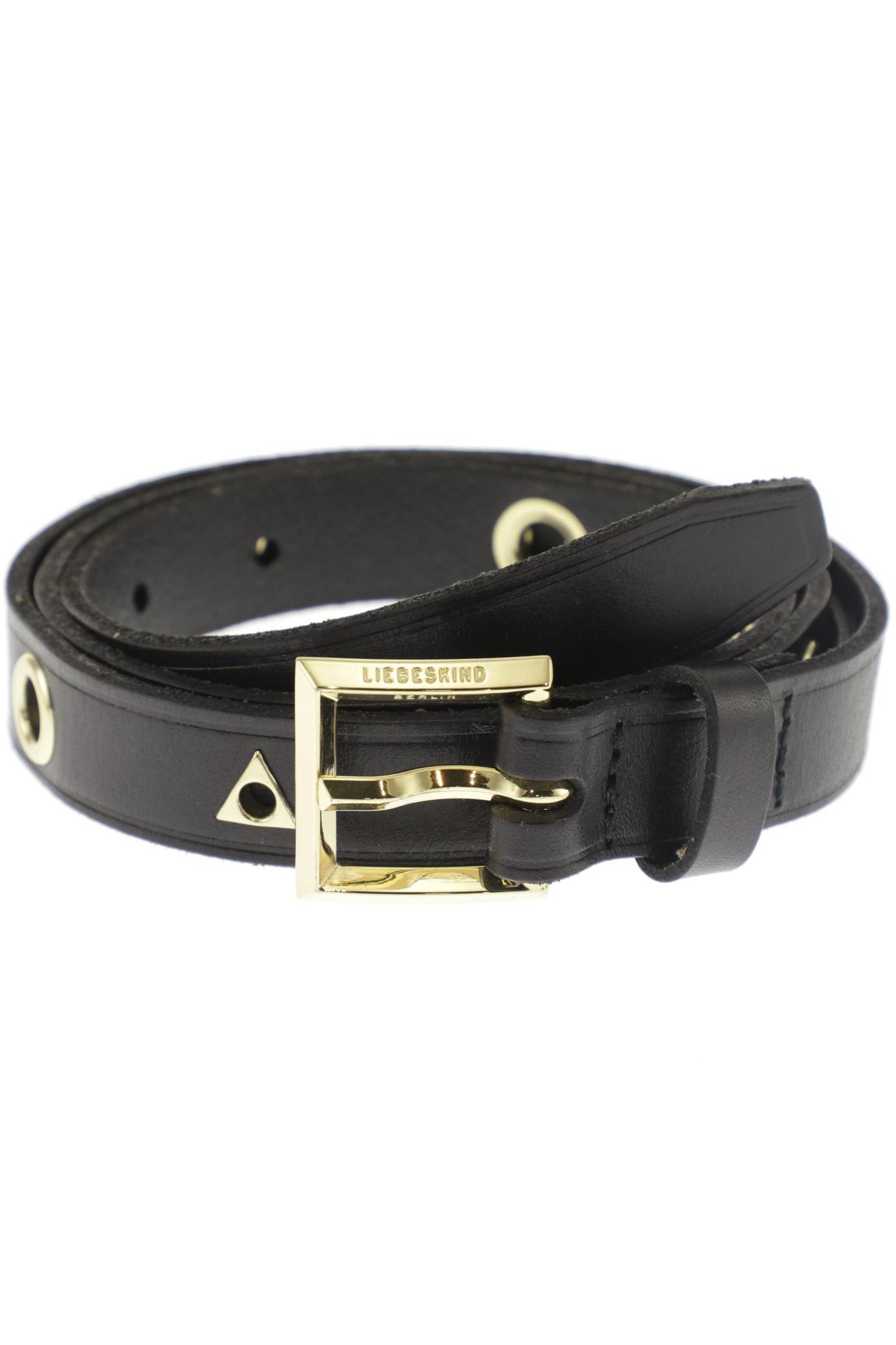 

Liebeskind Berlin Damen Gürtel, schwarz, Gr. 85
