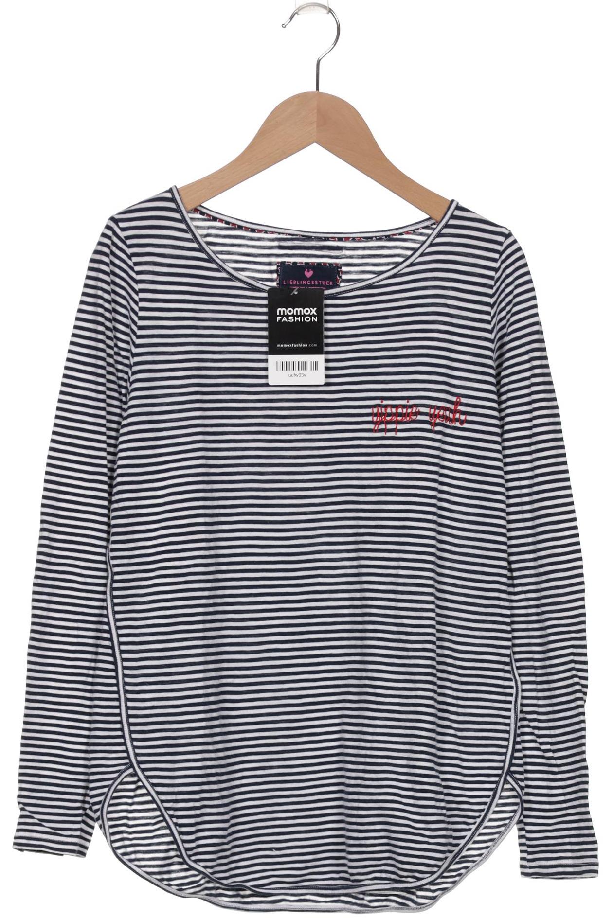 

Lieblingsstück Damen Langarmshirt, marineblau, Gr. 34