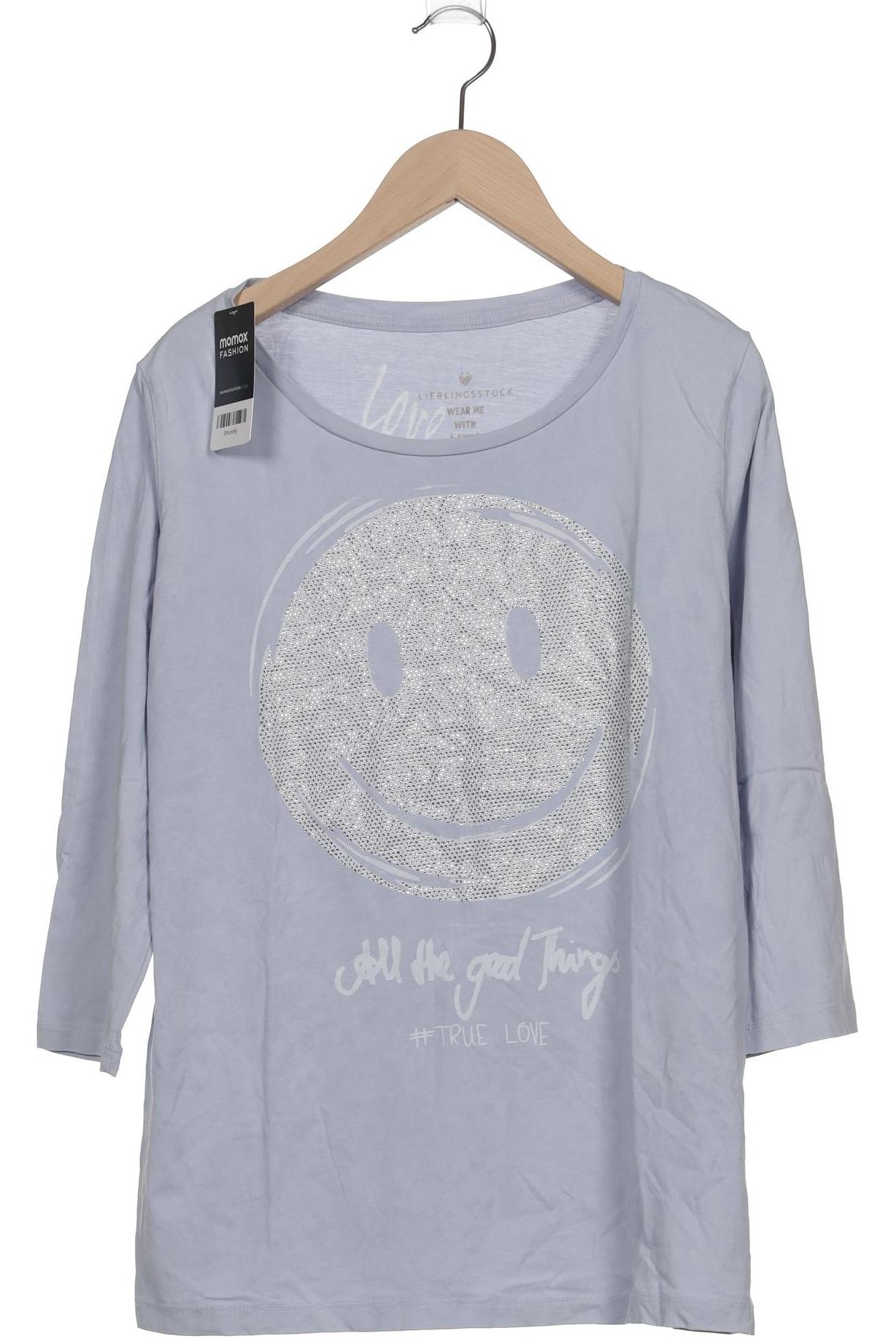 

Lieblingsstück Damen Langarmshirt, hellblau, Gr. 36