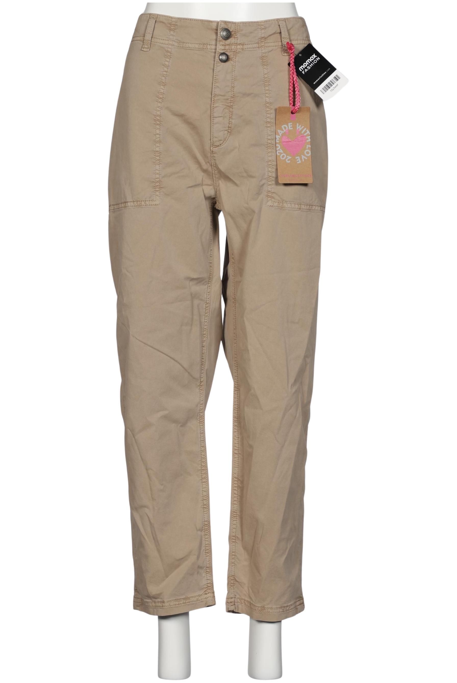 

Lieblingsstück Damen Stoffhose, beige, Gr. 30