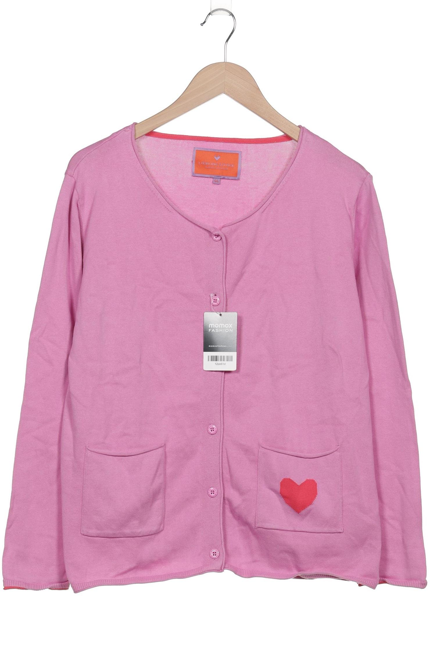 

Lieblingsstück Damen Strickjacke, pink, Gr. 44