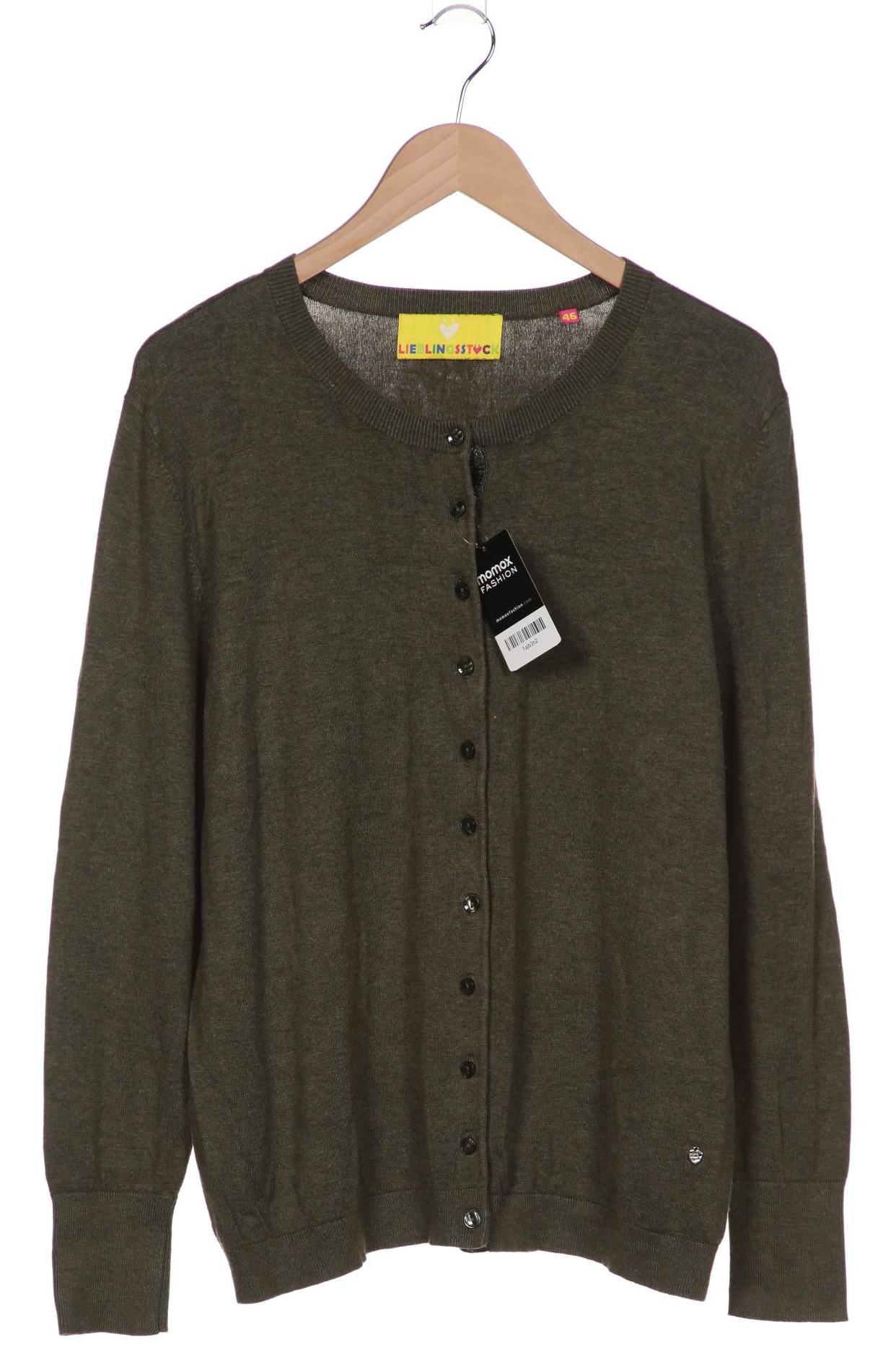 

Lieblingsstück Damen Strickjacke, grün, Gr. 46