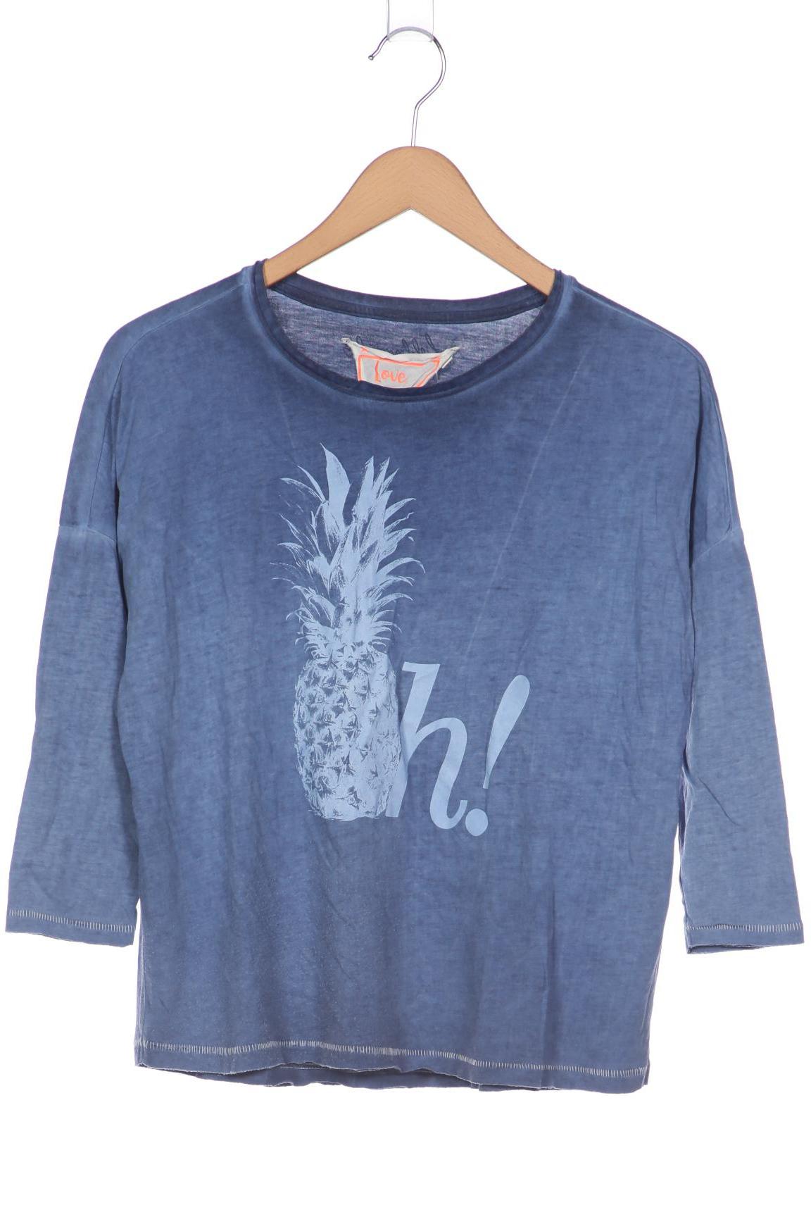 

Lieblingsstück Damen Langarmshirt, blau, Gr. 34