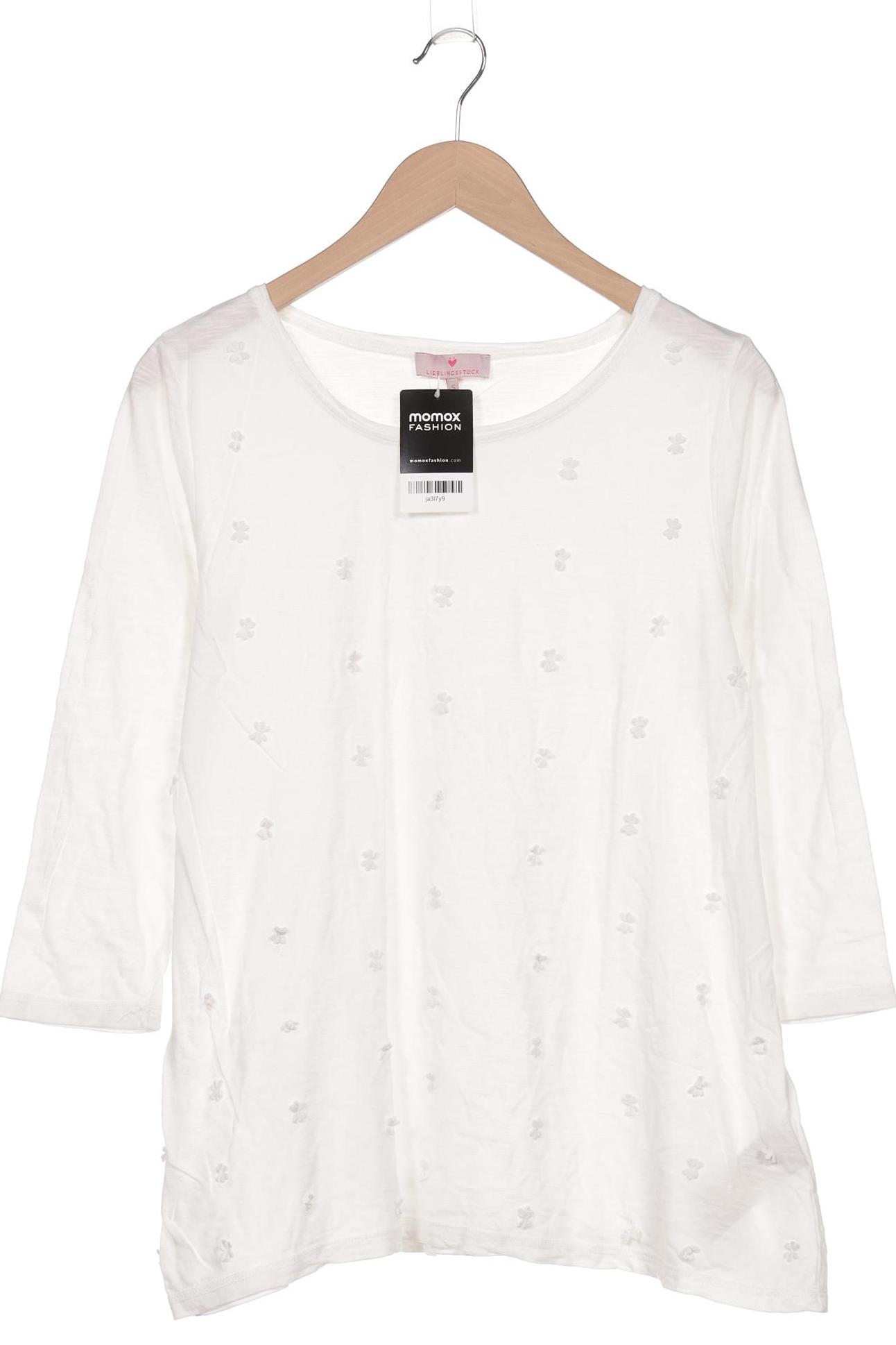 

Lieblingsstück Damen Langarmshirt, weiß, Gr. 36