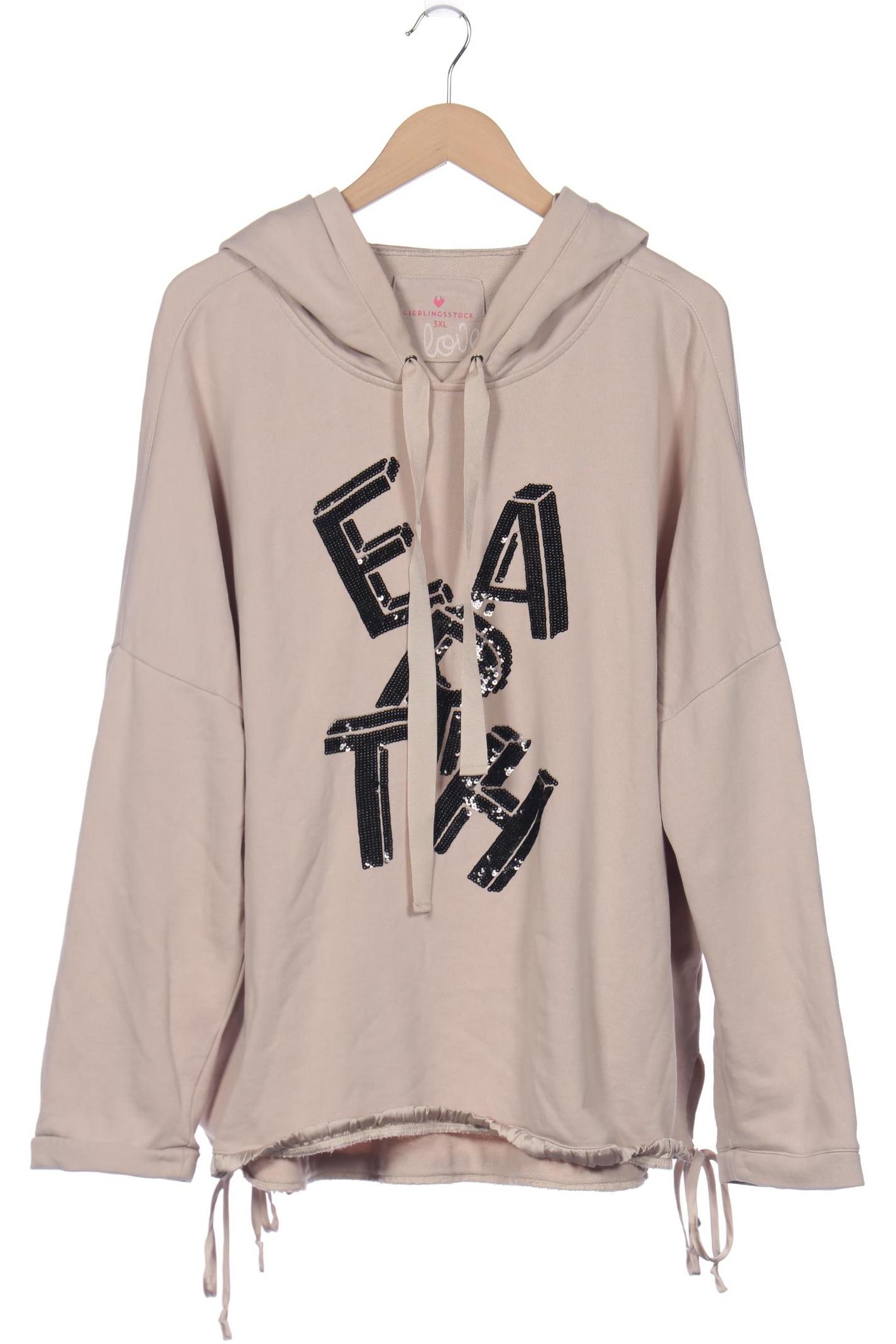 

Lieblingsstück Damen Kapuzenpullover, beige, Gr. 48