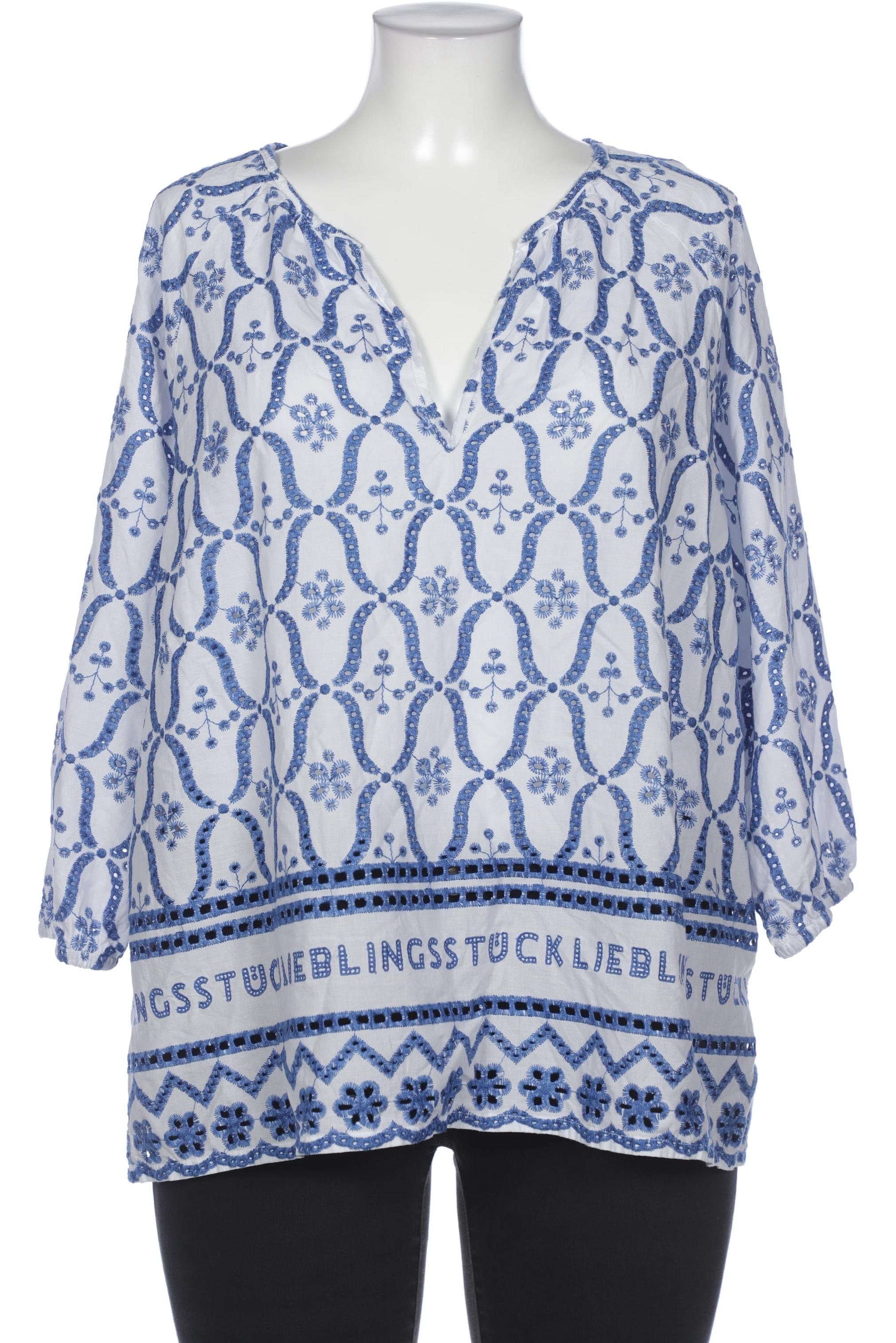 

Lieblingsstück Damen Bluse, blau, Gr. 46
