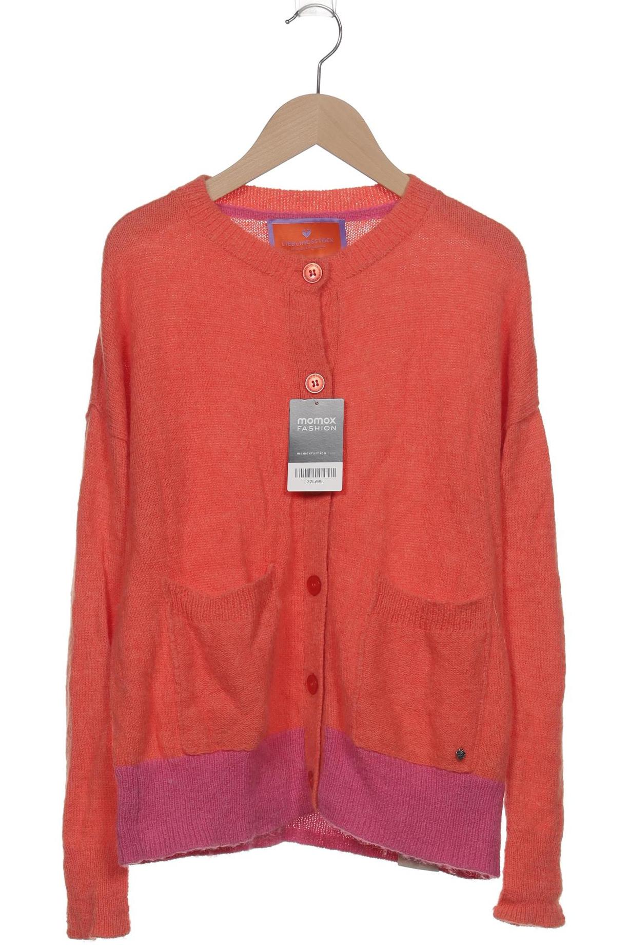 

Lieblingsstück Damen Strickjacke, orange, Gr. 34