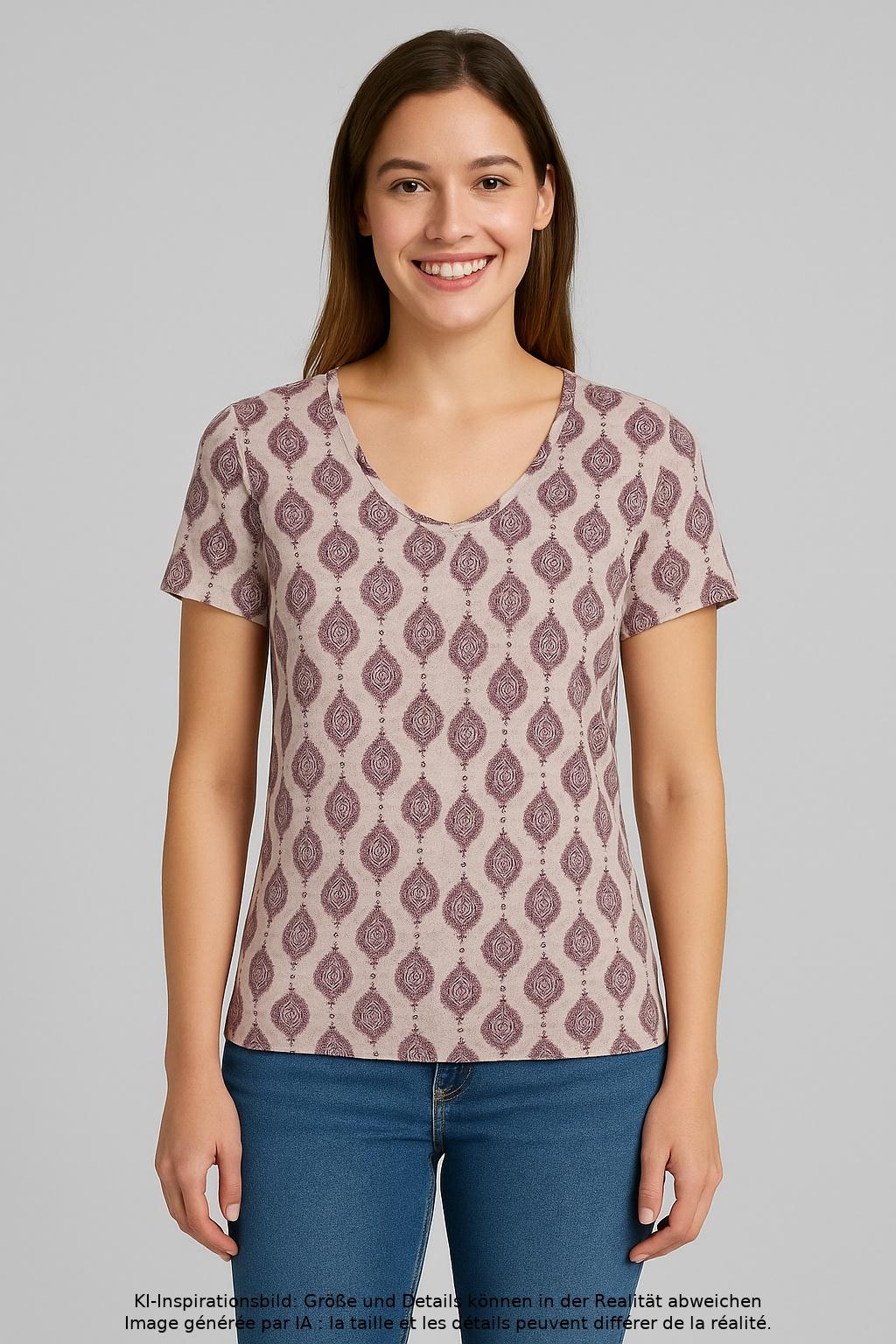 

Lieblingsstück Damen T-Shirt, beige, Gr. 36