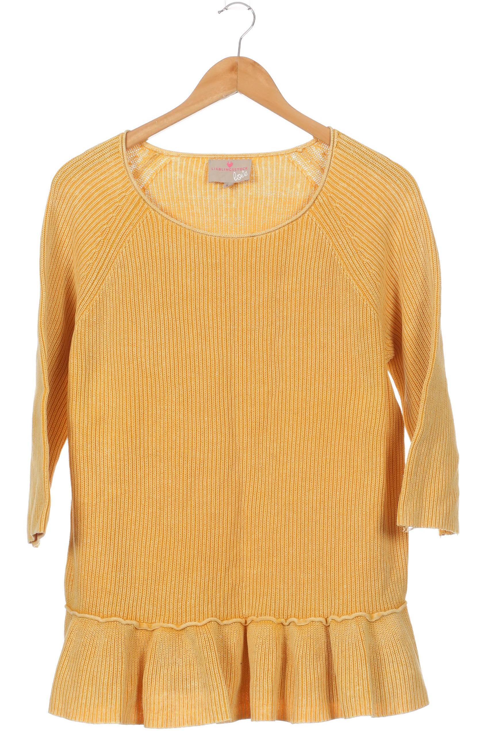 

Lieblingsstück Damen Pullover, gelb, Gr. 40