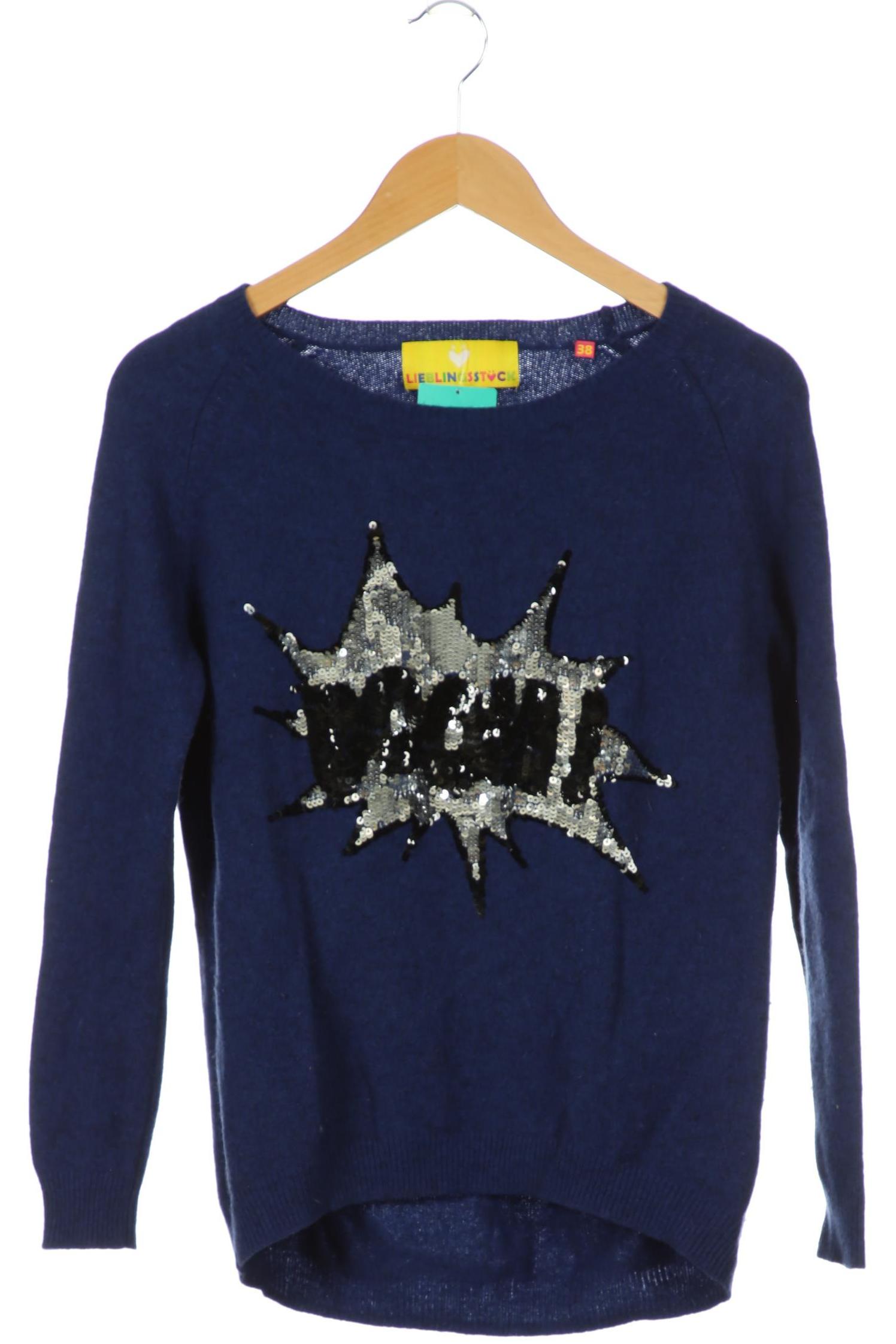 

Lieblingsstück Damen Pullover, blau, Gr. 38
