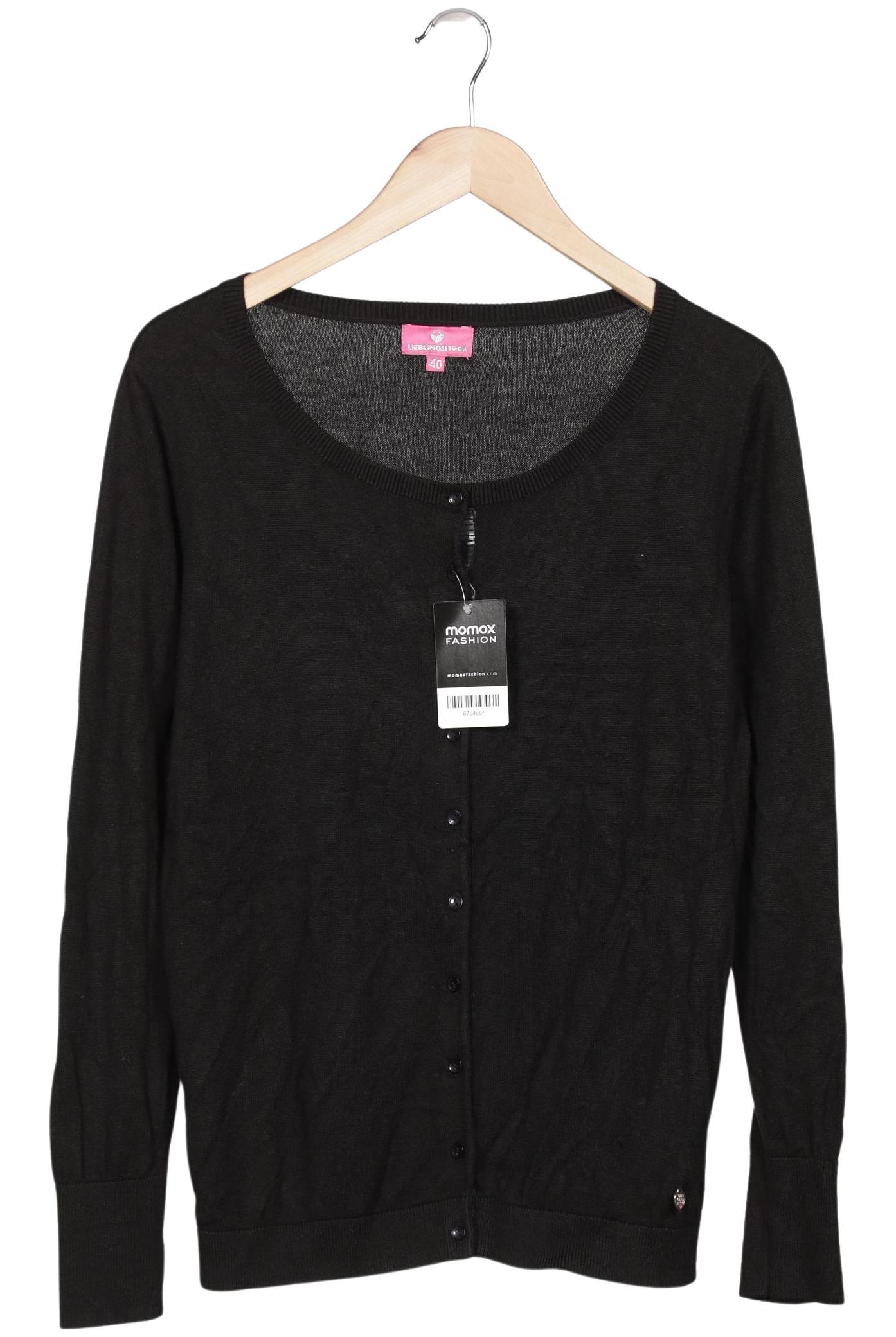 

Lieblingsstück Damen Strickjacke, schwarz, Gr. 40