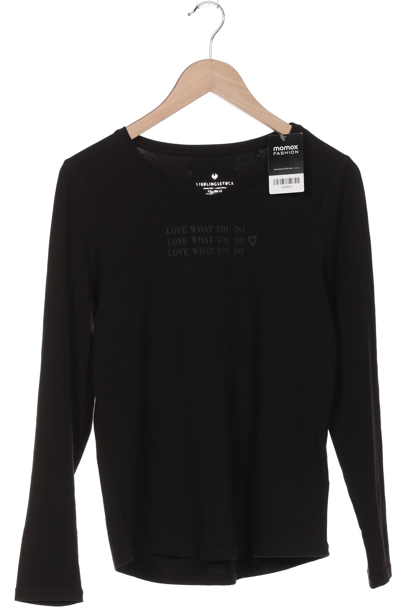 

Lieblingsstück Damen Langarmshirt, schwarz, Gr. 38