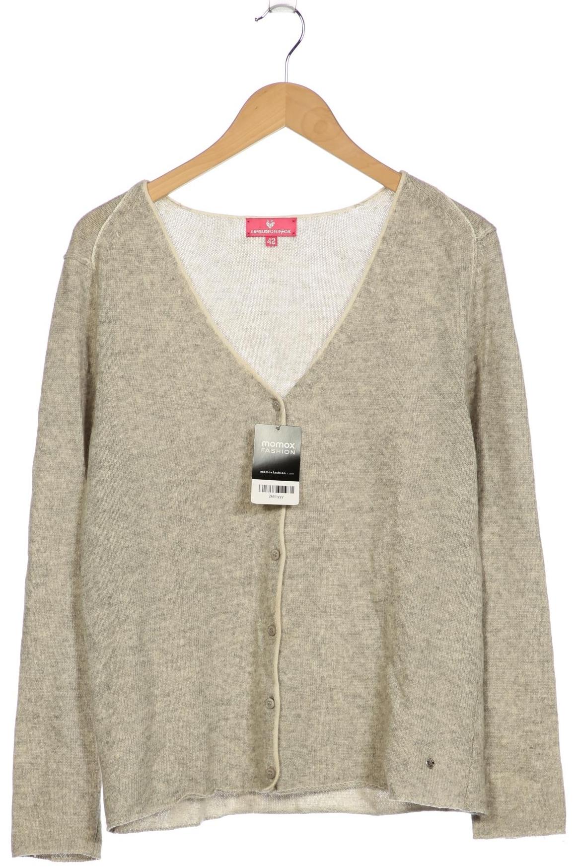 

Lieblingsstück Damen Strickjacke, grau, Gr. 42